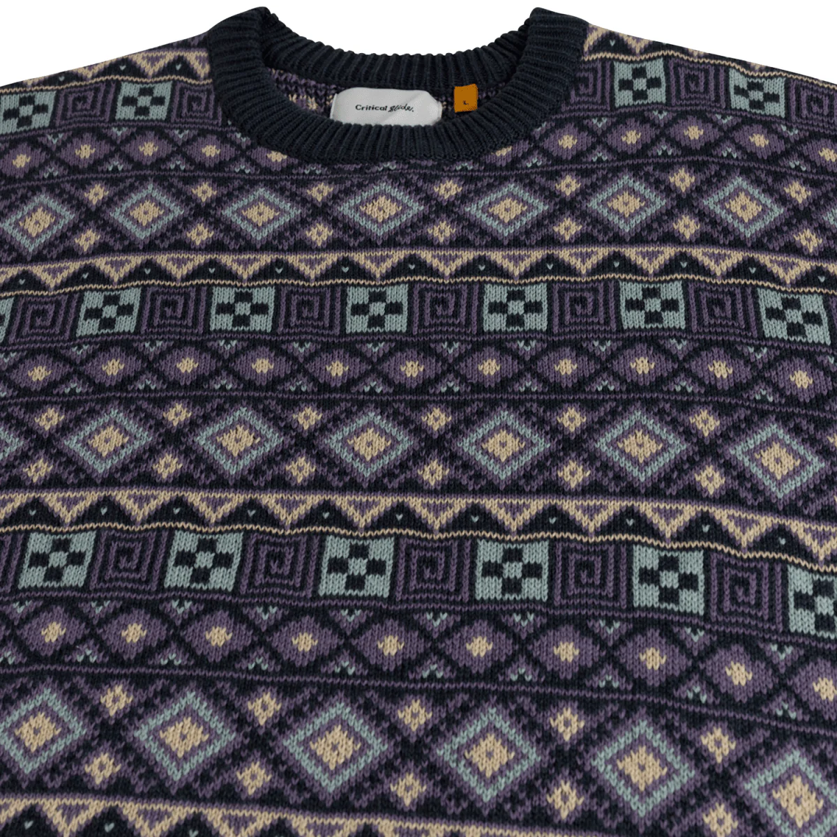 The Critical Slide Society Men's Dunstin Crew Knit Black - Image 3