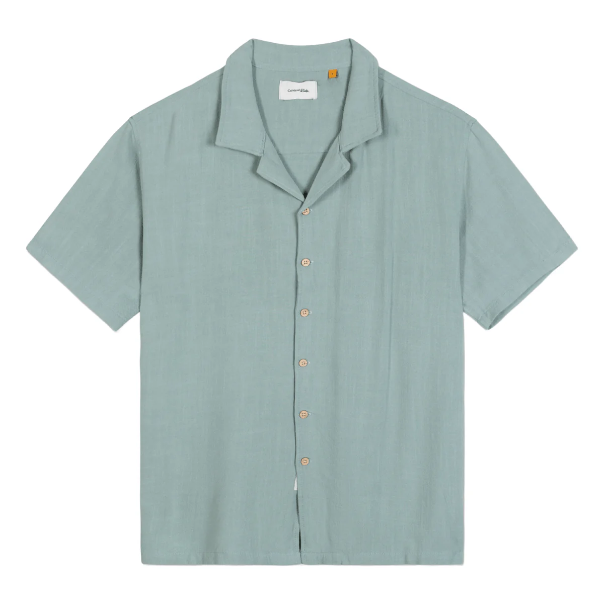 The Critical Slide Society Men's Ernie Resort Shirt Seagrass - Image 4