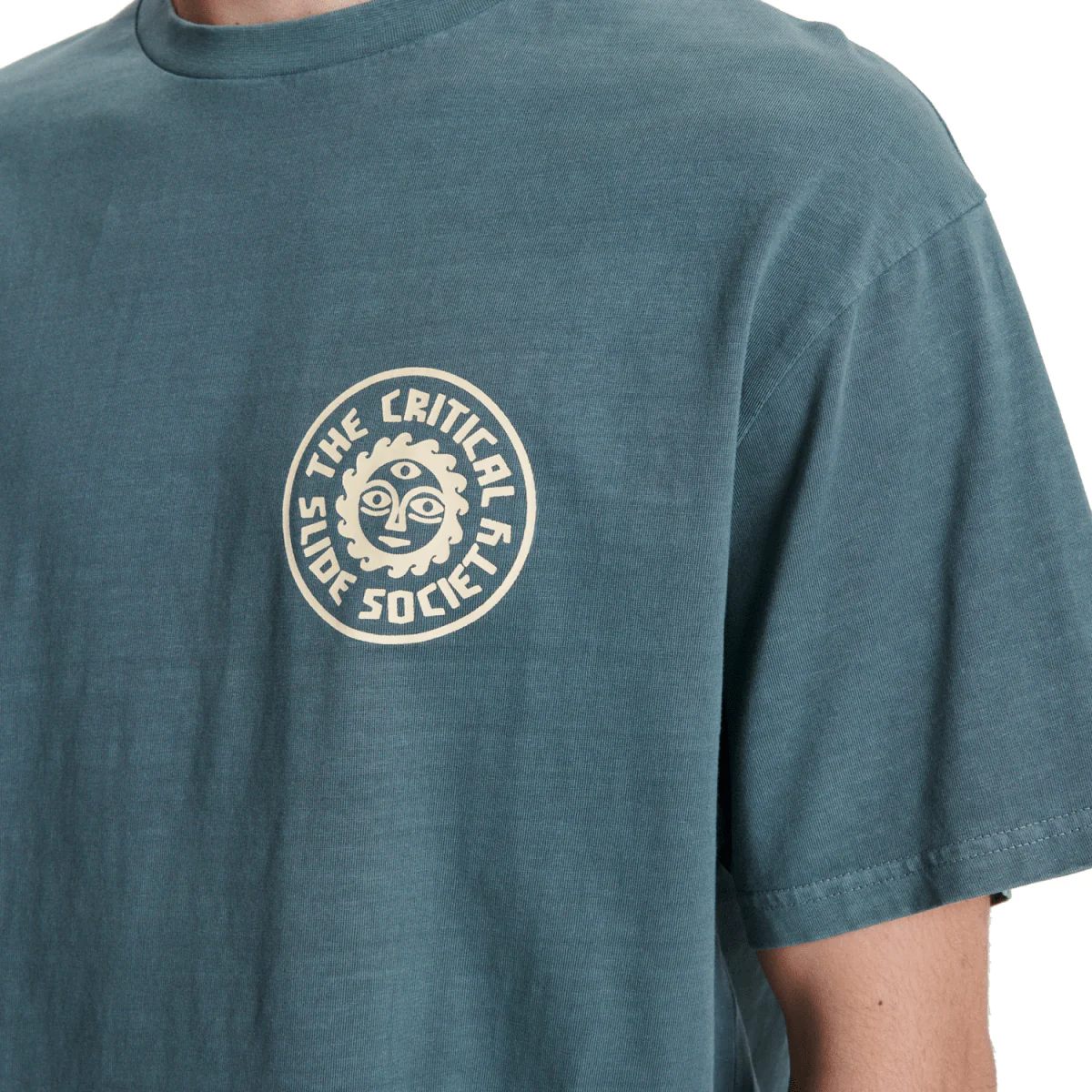 The Critical Slide Society Men's Futures T-Shirt Teal - Image 3