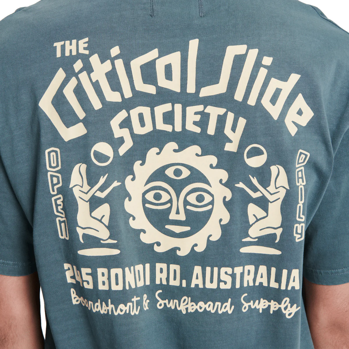 The Critical Slide Society Men's Futures T-Shirt Teal - Image 4