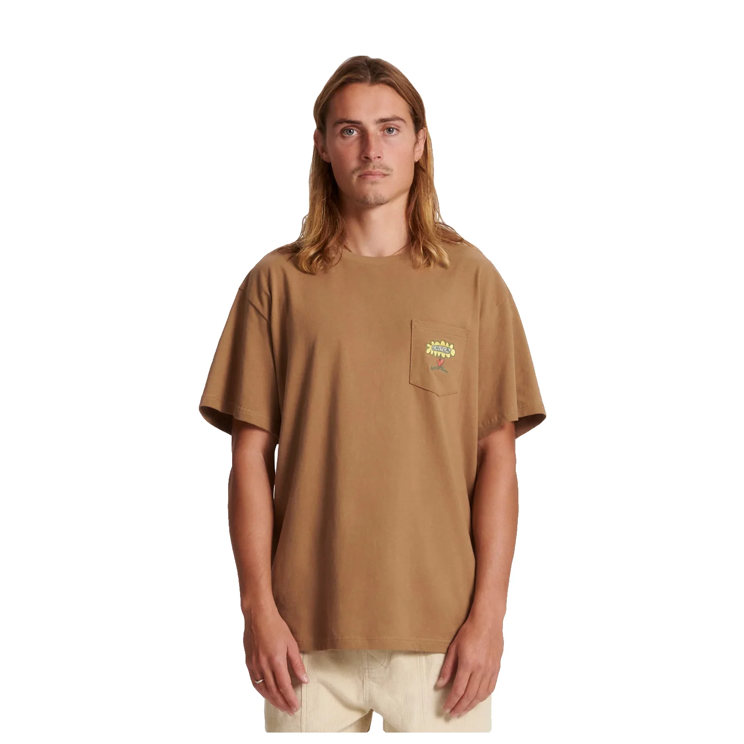 The Critical Slide Society Men's Grow Slow T Shirt Cinnamon - Image 2
