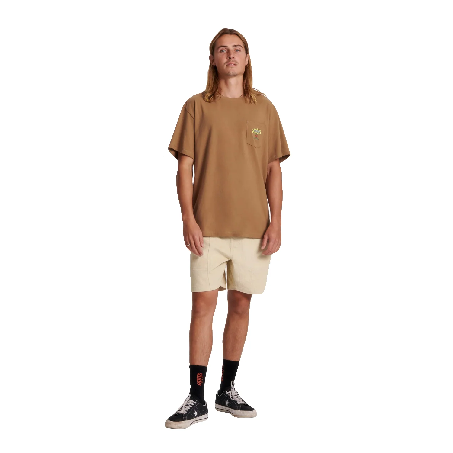 The Critical Slide Society Men's Grow Slow T Shirt Cinnamon - Image 3
