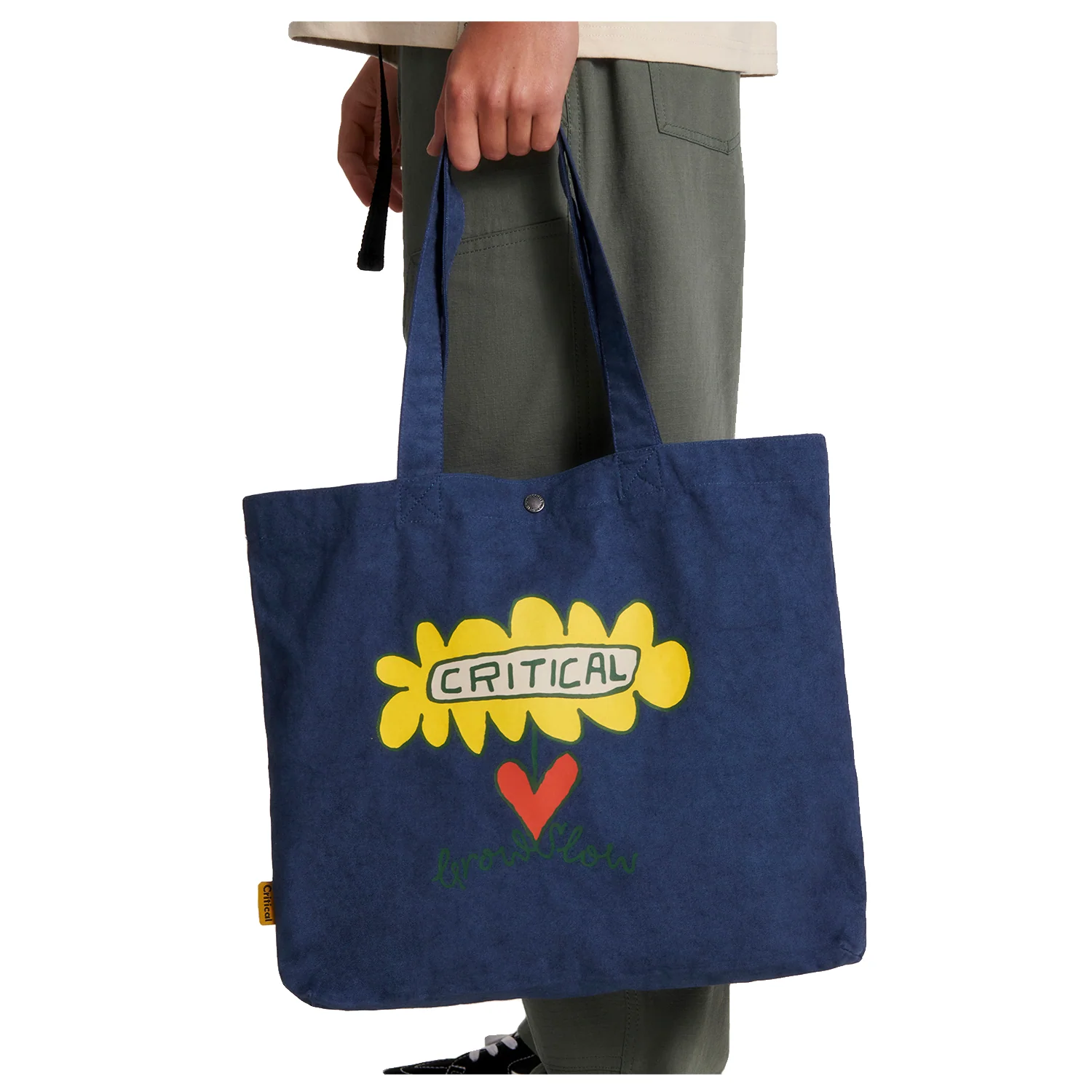 The Critical Slide Society Men's Grow Slow Tote Worker Blue - Image 2