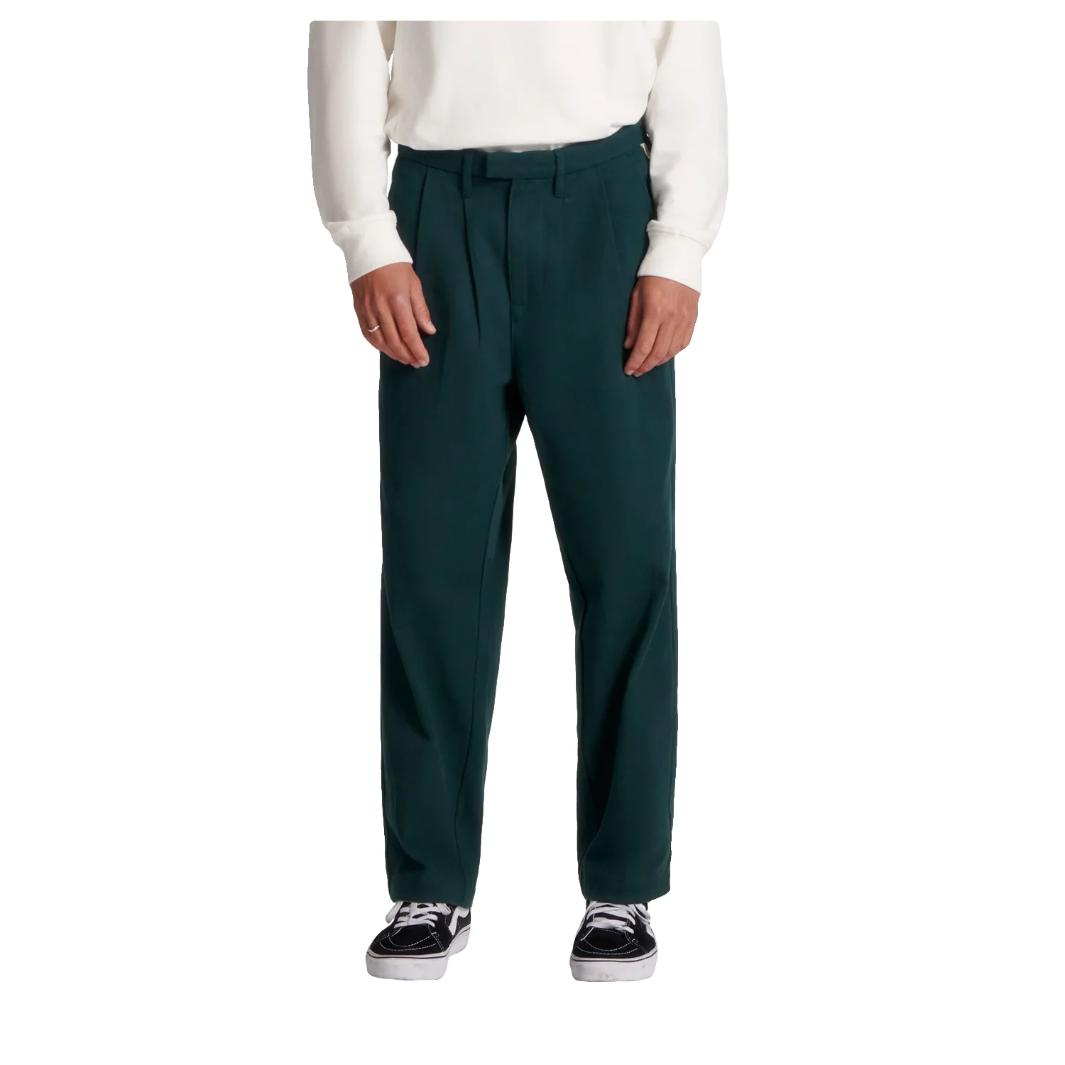 The Critical Slide Society Men's Harro Twill Pant Green - Image 2