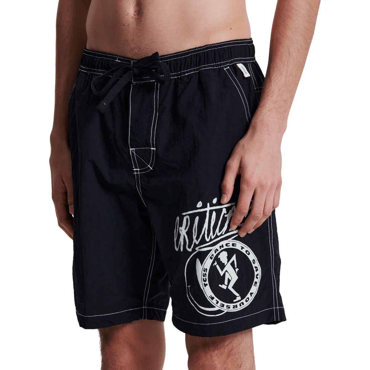 The Critical Slide Society Men's Monty 20" Trunk Black - Image 3