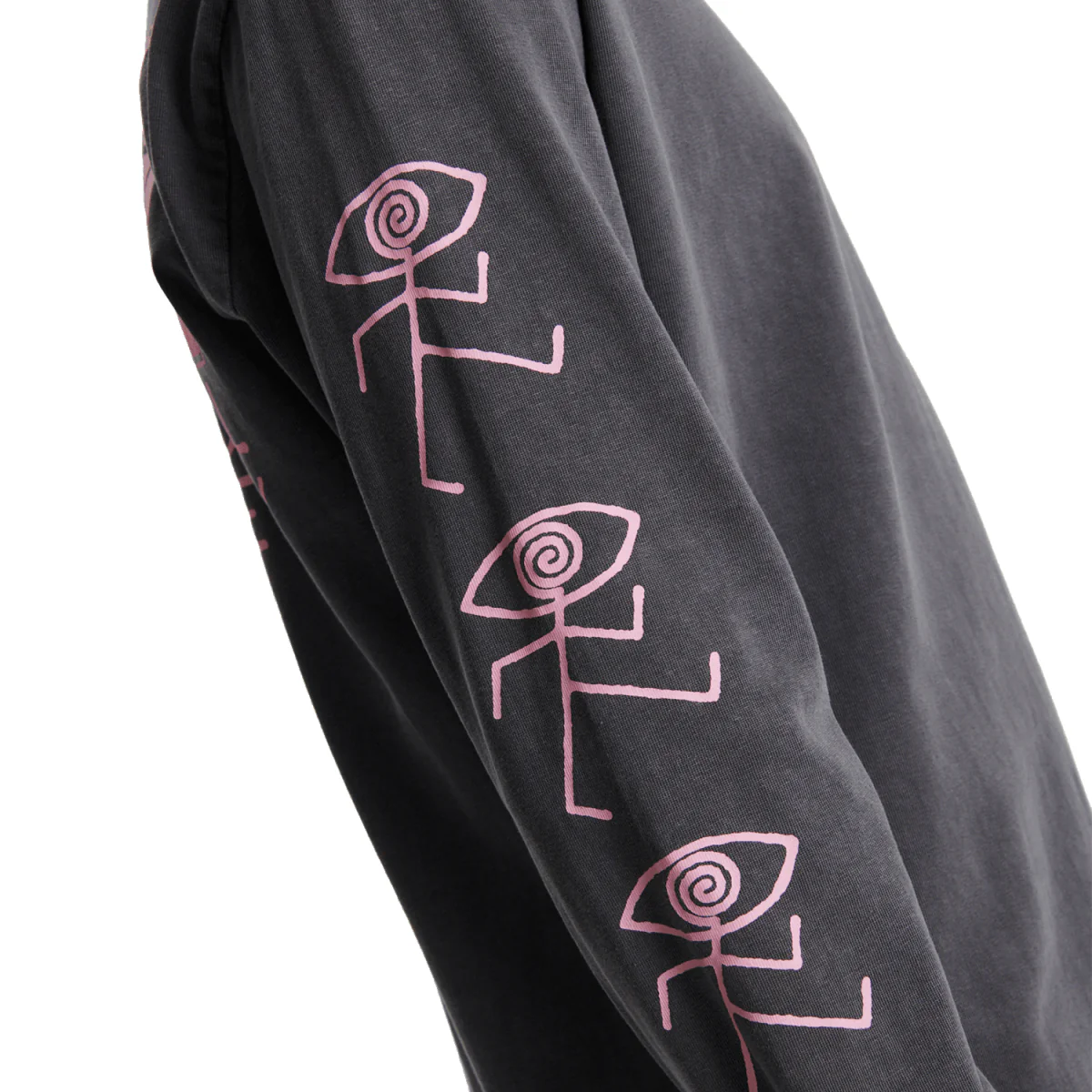 The Critical Slide Society Men's My Guy L/S T-Shirt Ashphalt - Image 4