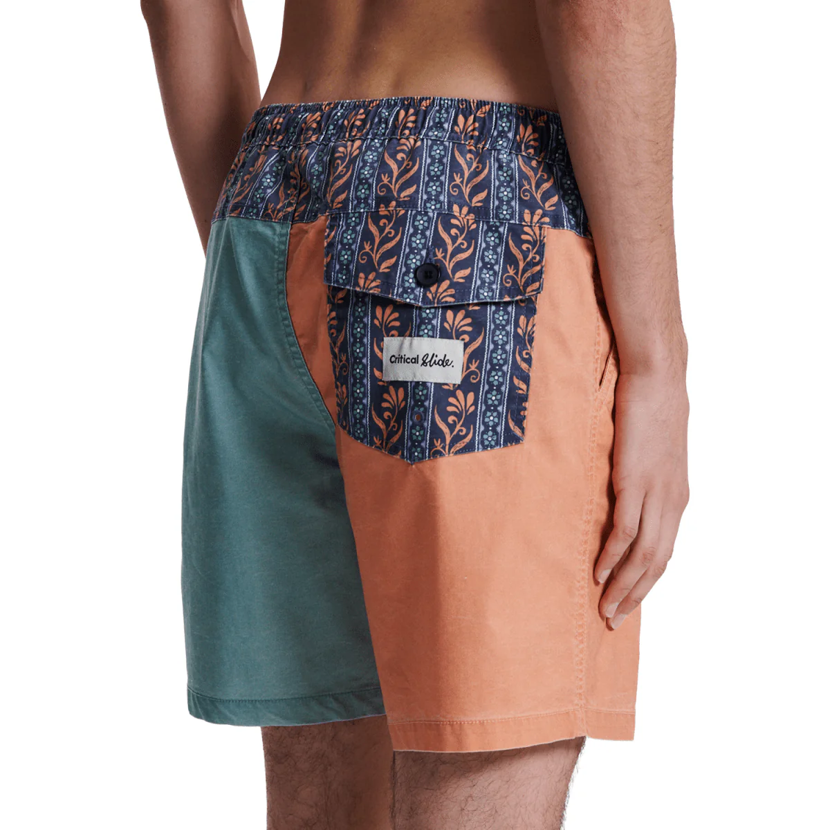 The Critical Slide Society Men's Plain Jane 16" Trunk Peach - Image 4