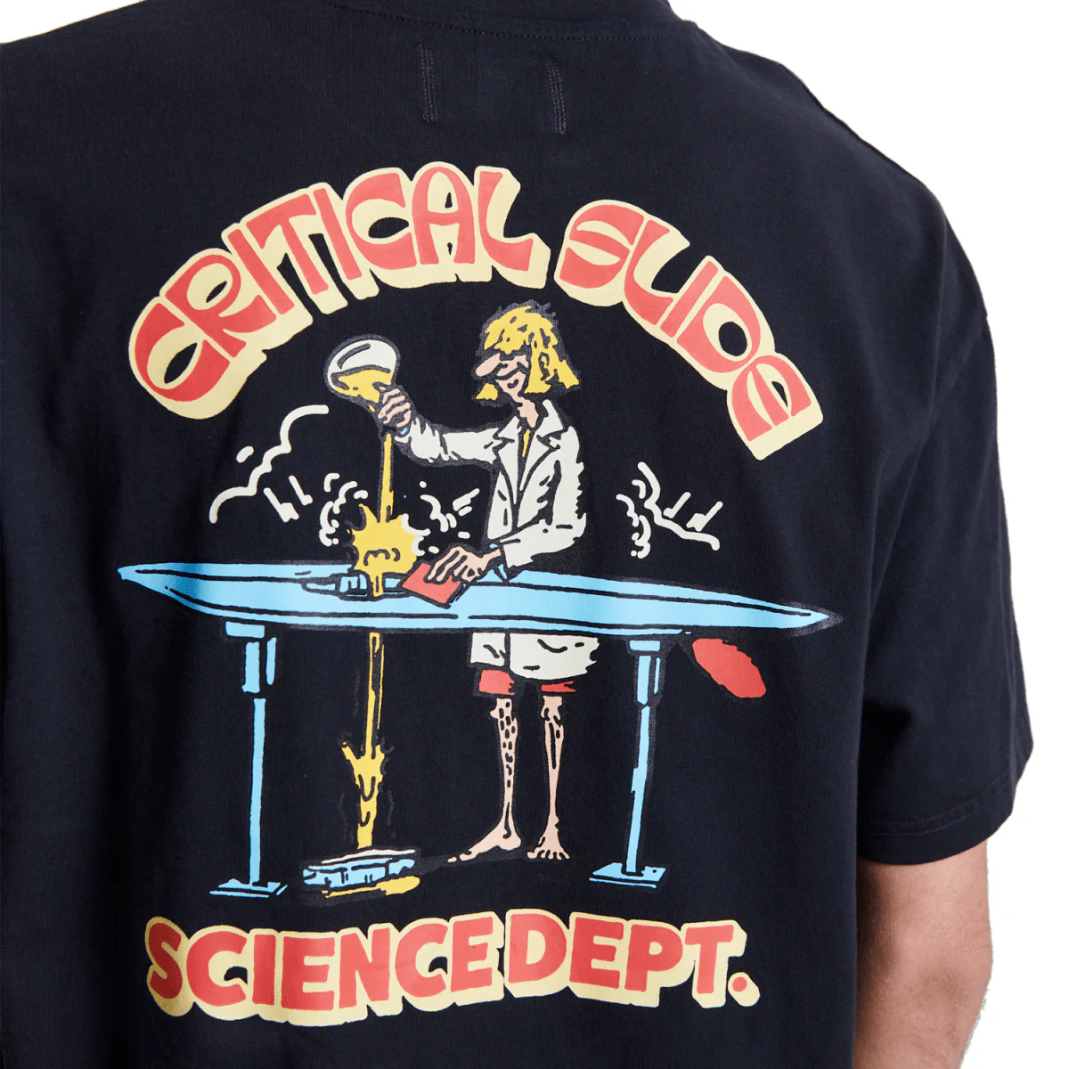 The Critical Slide Society Men's Scientist T-Shirt Vintage Black - Image 4