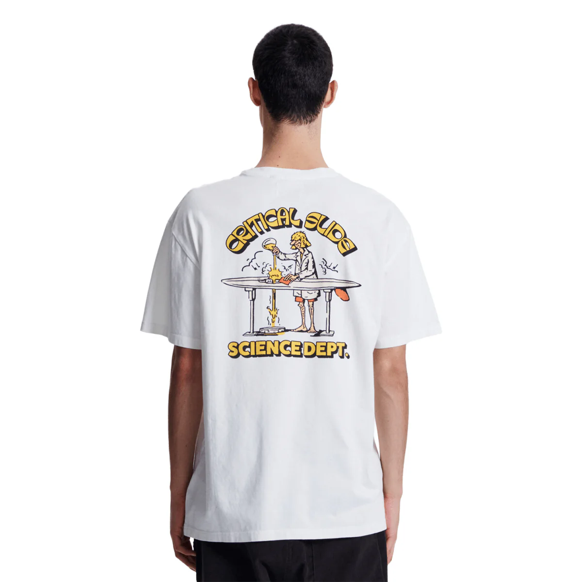 The Critical Slide Society Men's Scientist T-Shirt Vintage White - Image 2