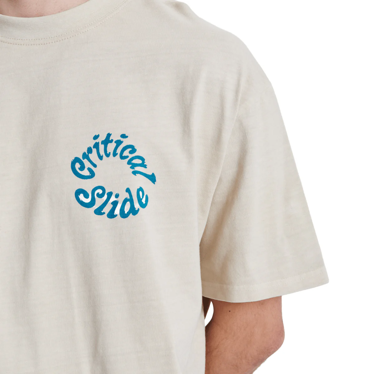 The Critical Slide Society Men's Short Supply T-Shirt Bone - Image 3