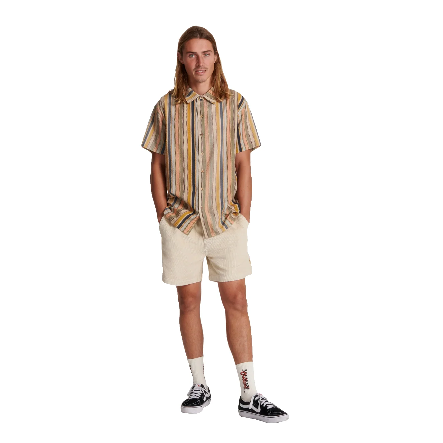 The Critical Slide Society Men's Strobe S/S Shirt Multi - Image 3