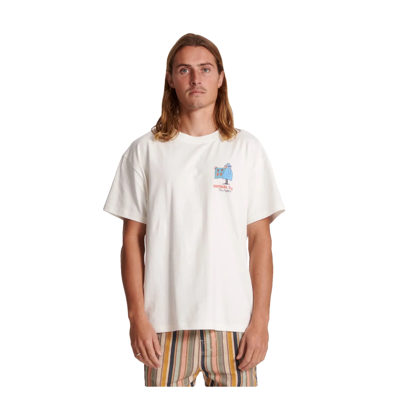 The Critical Slide Society Men's Supply T Shirt Vintage White - Image 2