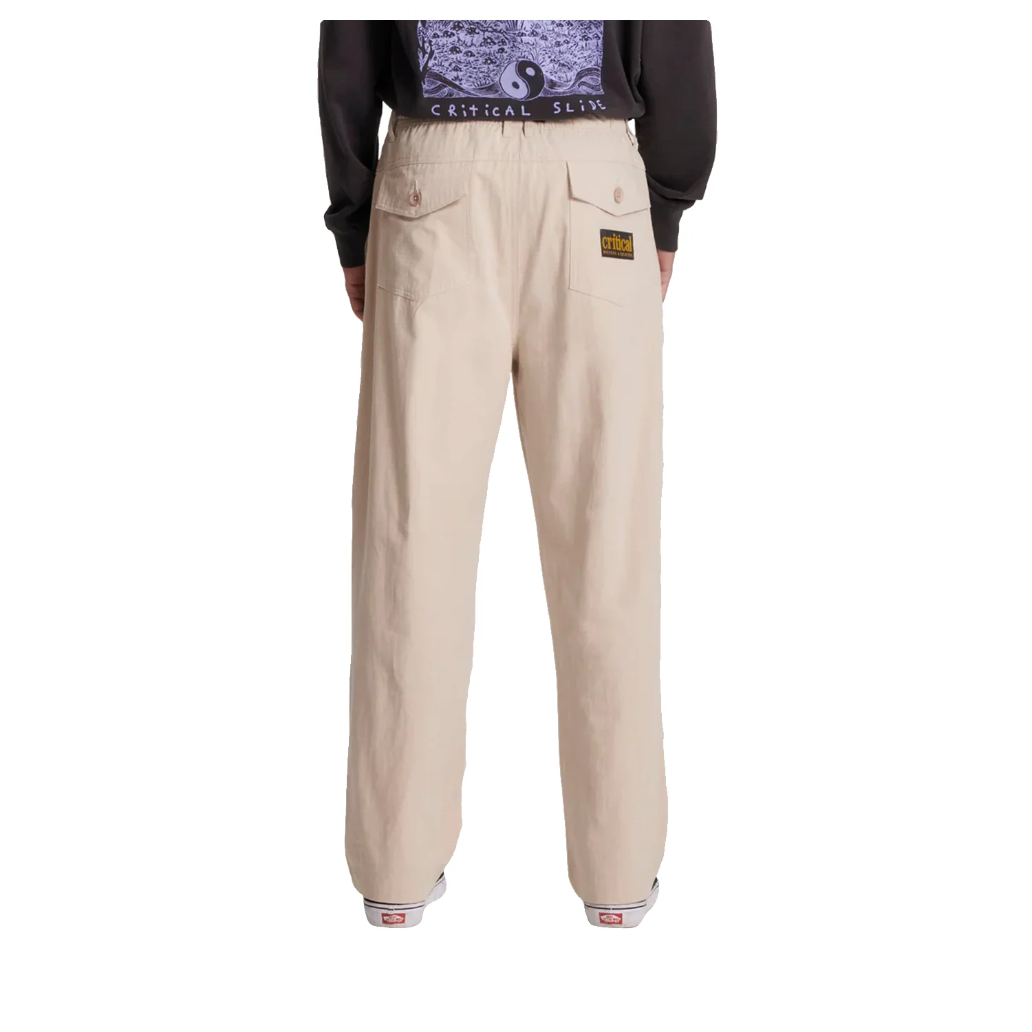 The Critical Slide Society Men's Worker Ripstop Pant Bone - Image 3