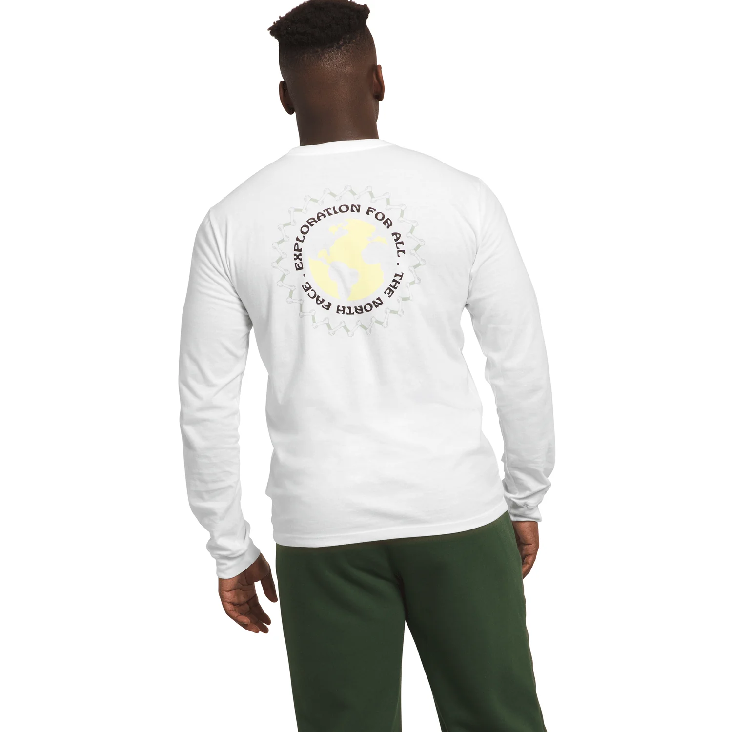 The North Face Brand Proud L/S Tee TNF White/Snow - Image 2