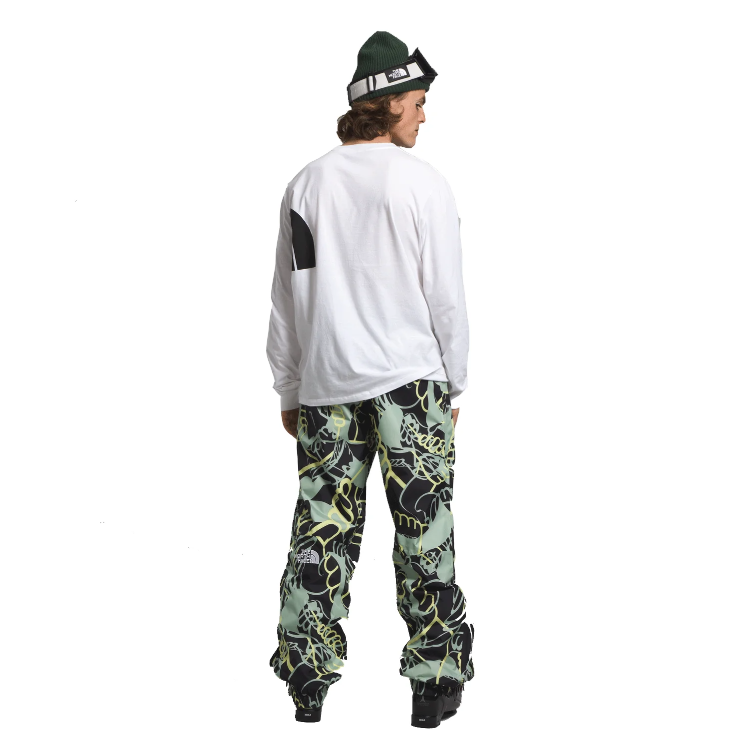 The North Face Build Up Pant 2024 TNF Black Hands Print - Image 2