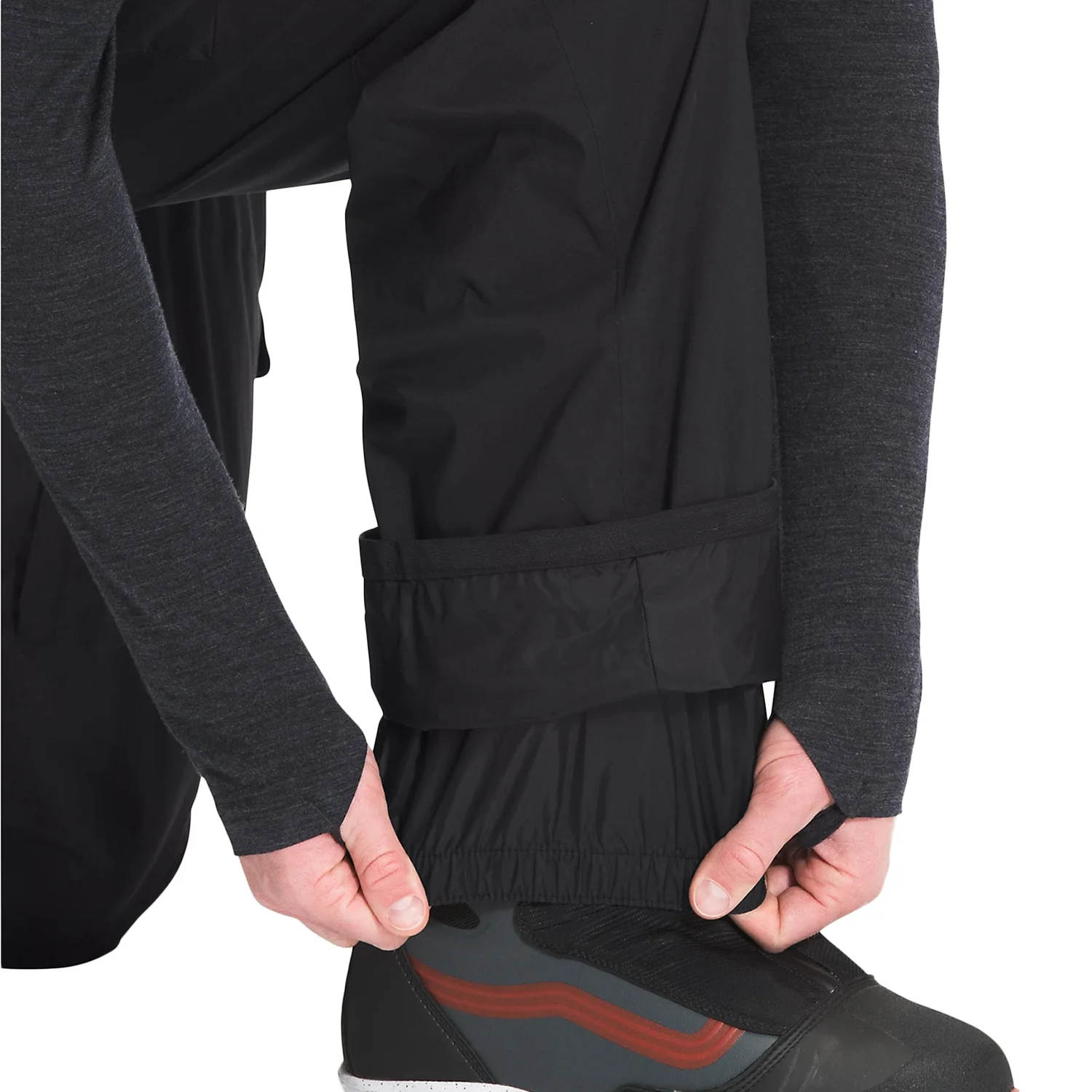 The North Face Men's Freedom Bib Pant 2024 (Short) TNF Black - Image 3
