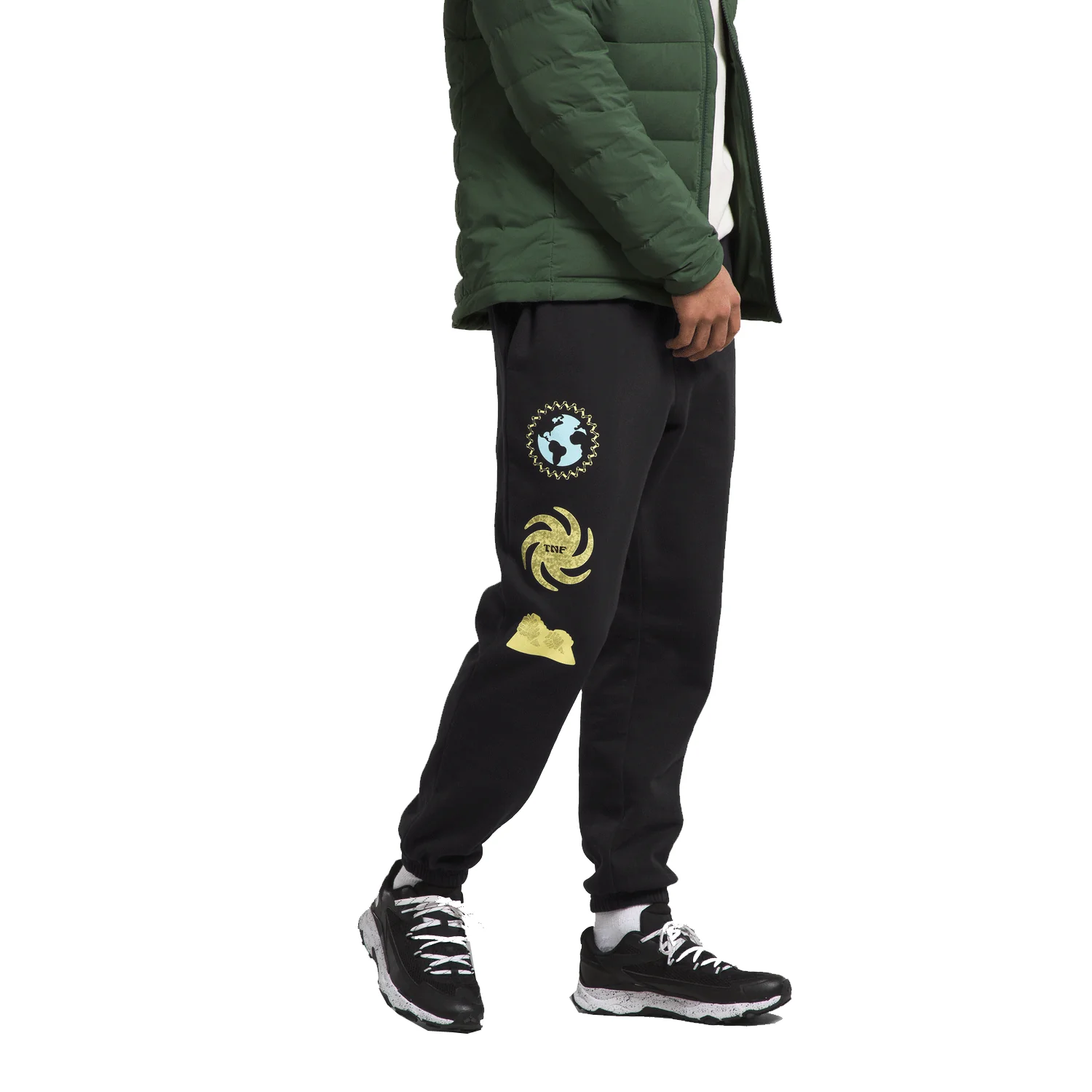 The North Face Half Dome Sweatpant TNF Black/Snow - Image 2