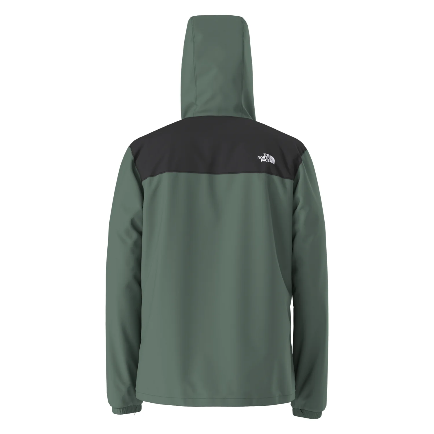 The North Face Men's Antora Rain Jacket Duck Green/TNF Black - Image 6