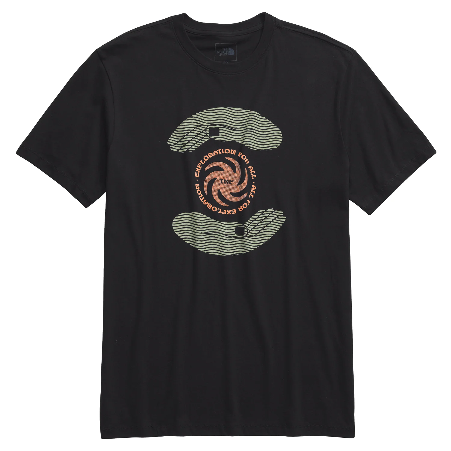 The North Face Men's Brand Proud S/S Tee TNF Black/Snow - Image 5