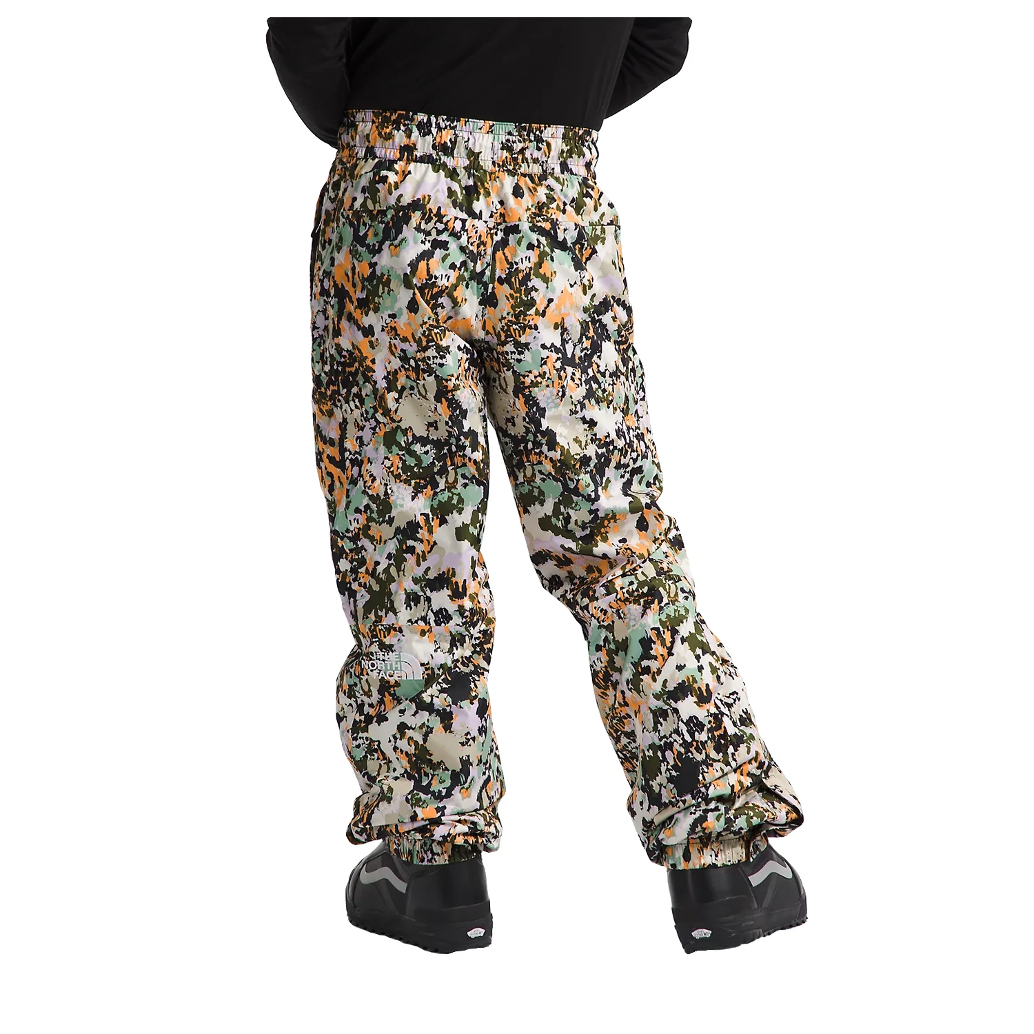 The North Face Men's Build Up Pant 2024 Forest Olive Grounded Floral Print - Image 2
