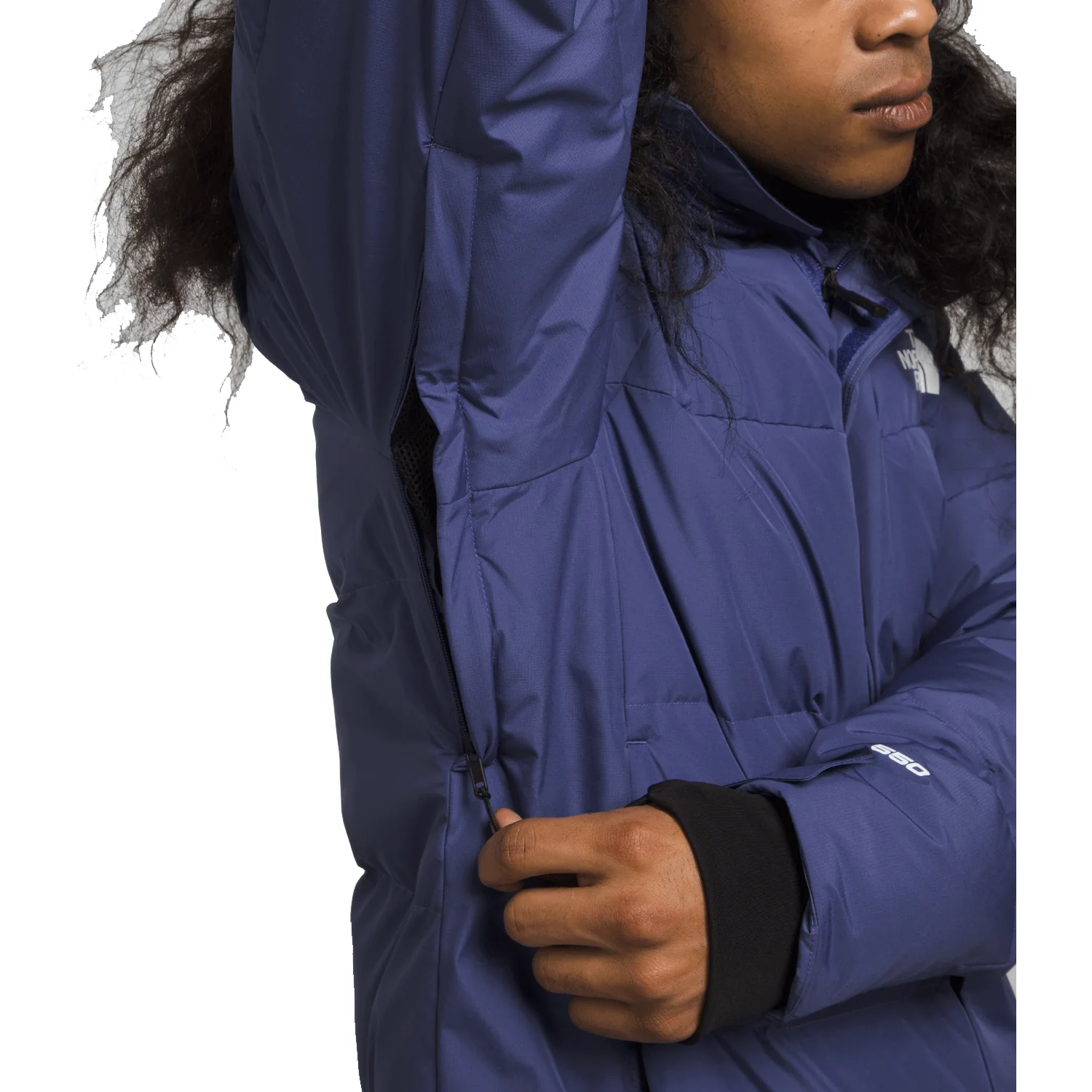 The North Face Men's Corefire Down Windstopper Jacket 2024 Cave Blue - Image 2