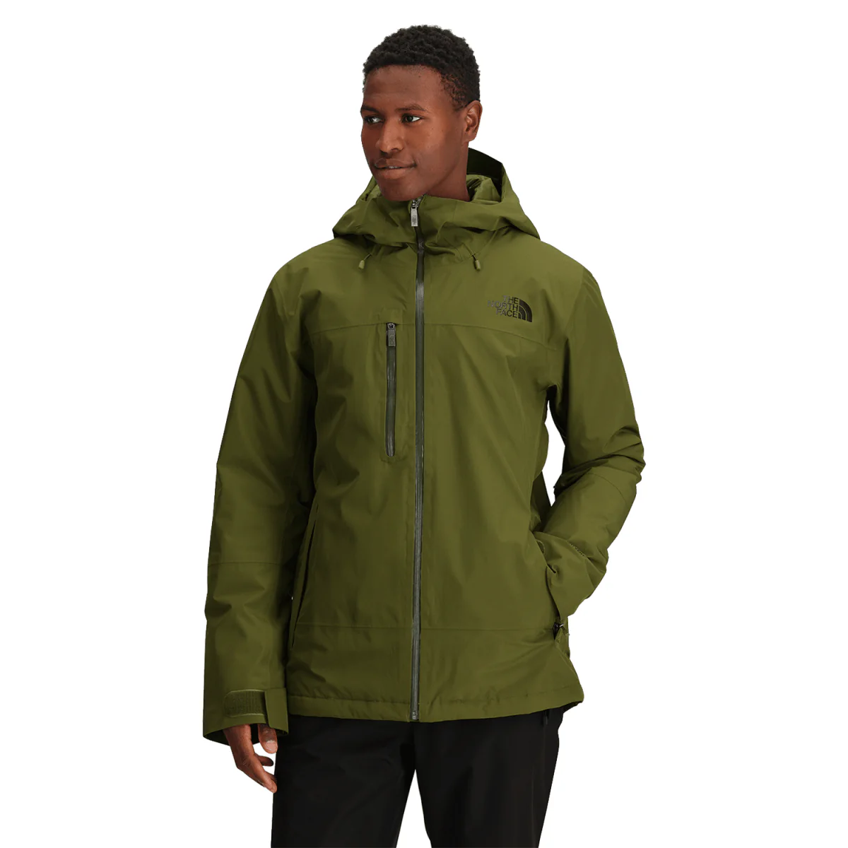 The North Face Men's Descendit Jacket 2025 Forest Olive - Image 3