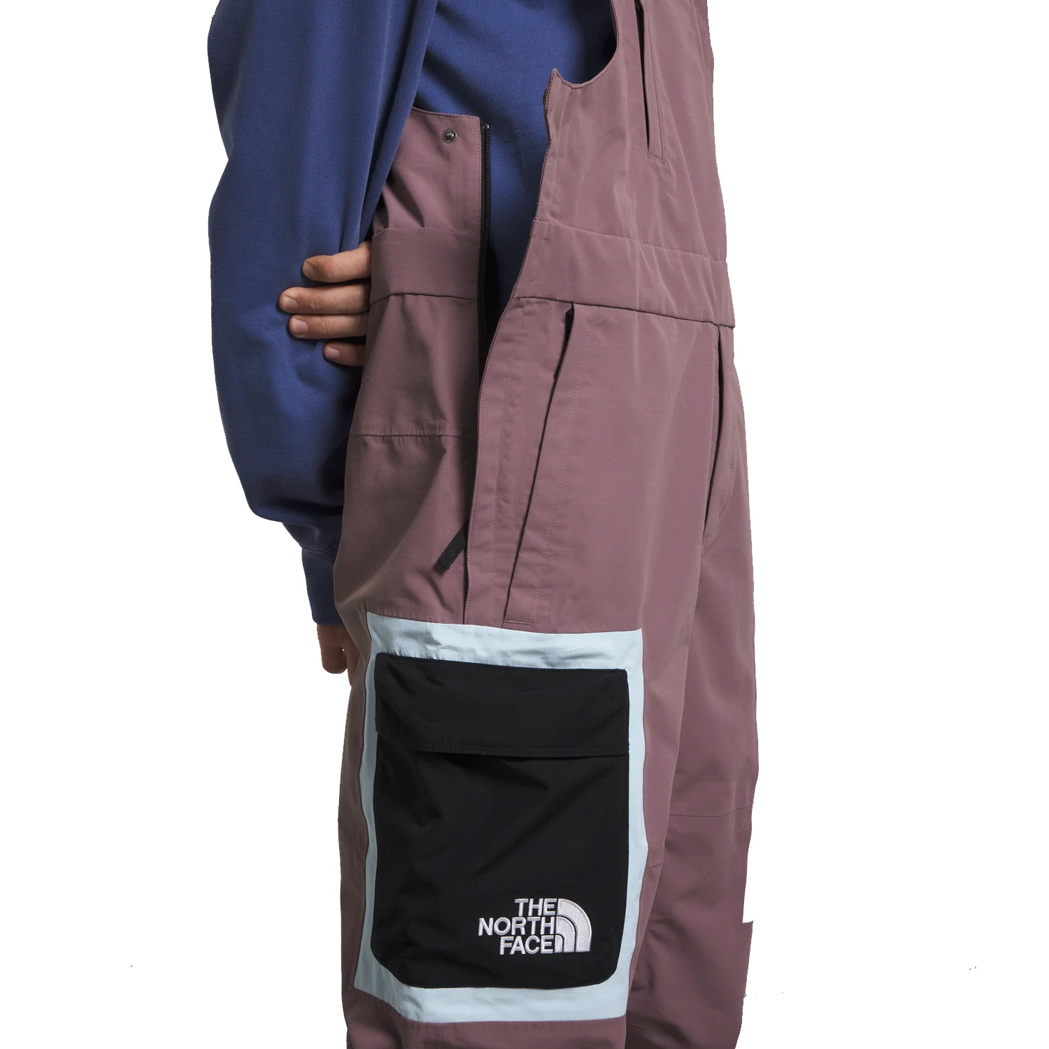 The North Face Men's Dragline Bib 2024 Fawn Grey - Image 2