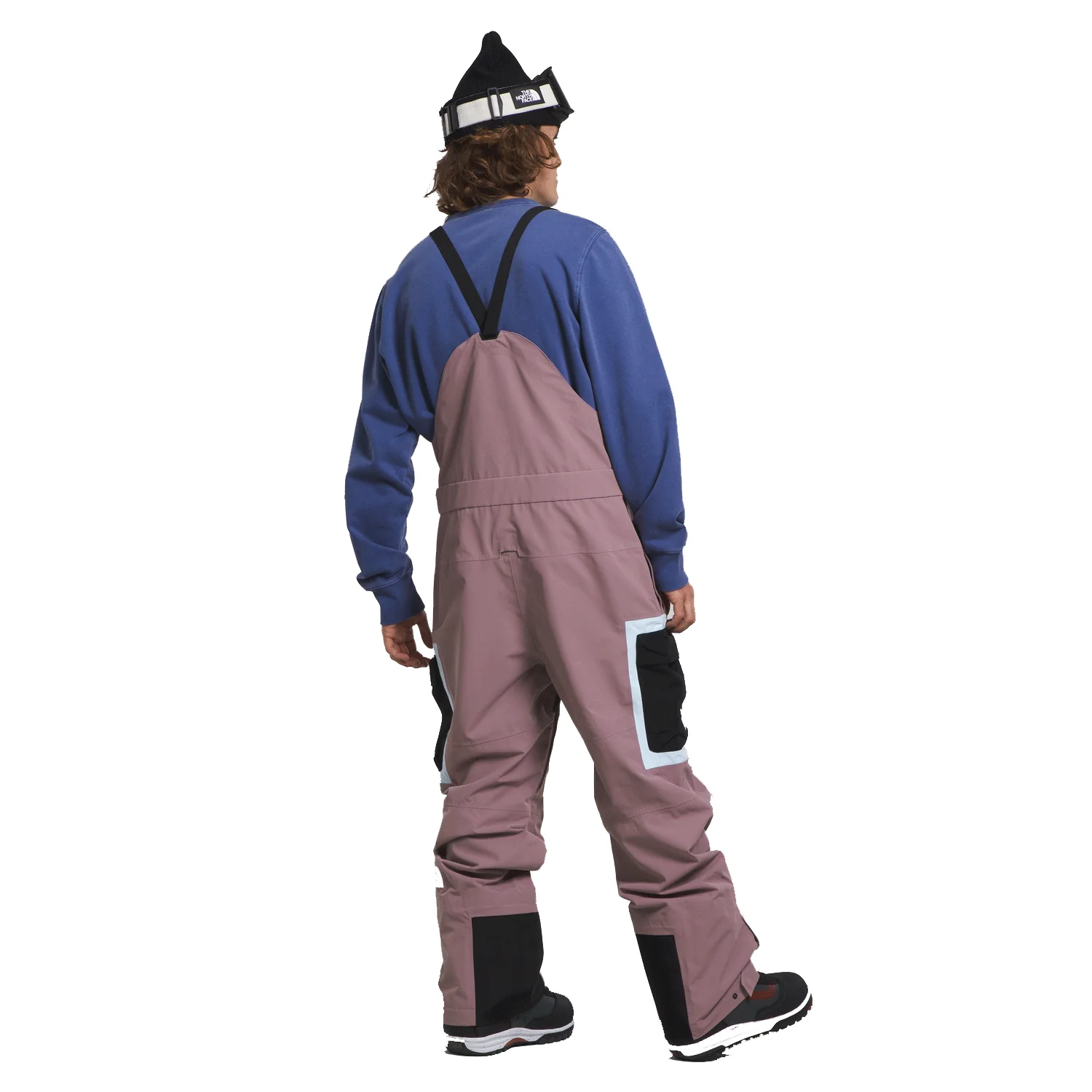 The North Face Men's Dragline Bib 2024 Fawn Grey - Image 3