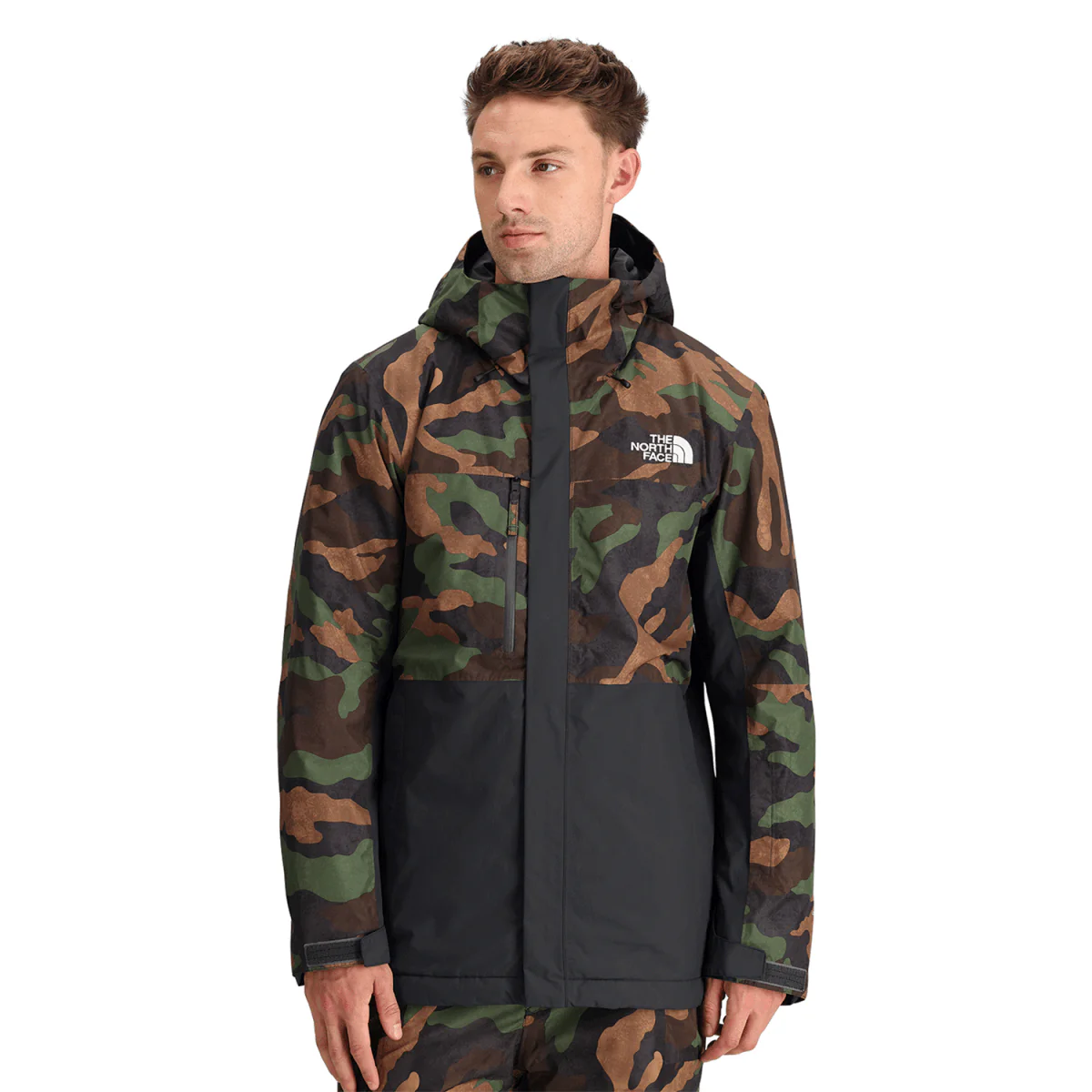 The North Face Men's Freedom Insulated Jacket 2025 TNF Black Camo/Asphalt Grey - Image 4