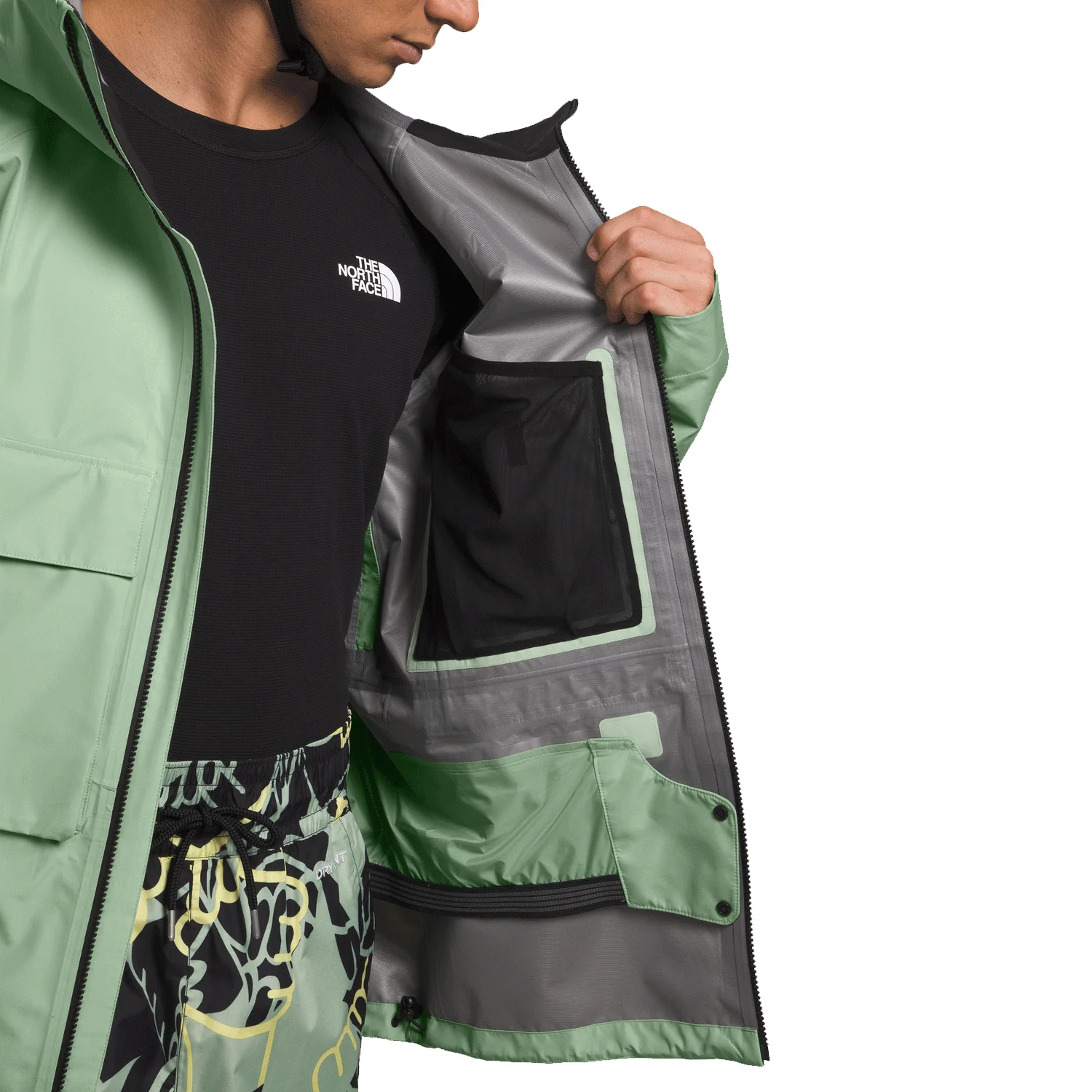 The North Face Men's Sidecut Gore-tex Jacket 2024 Misty Sage - Image 3