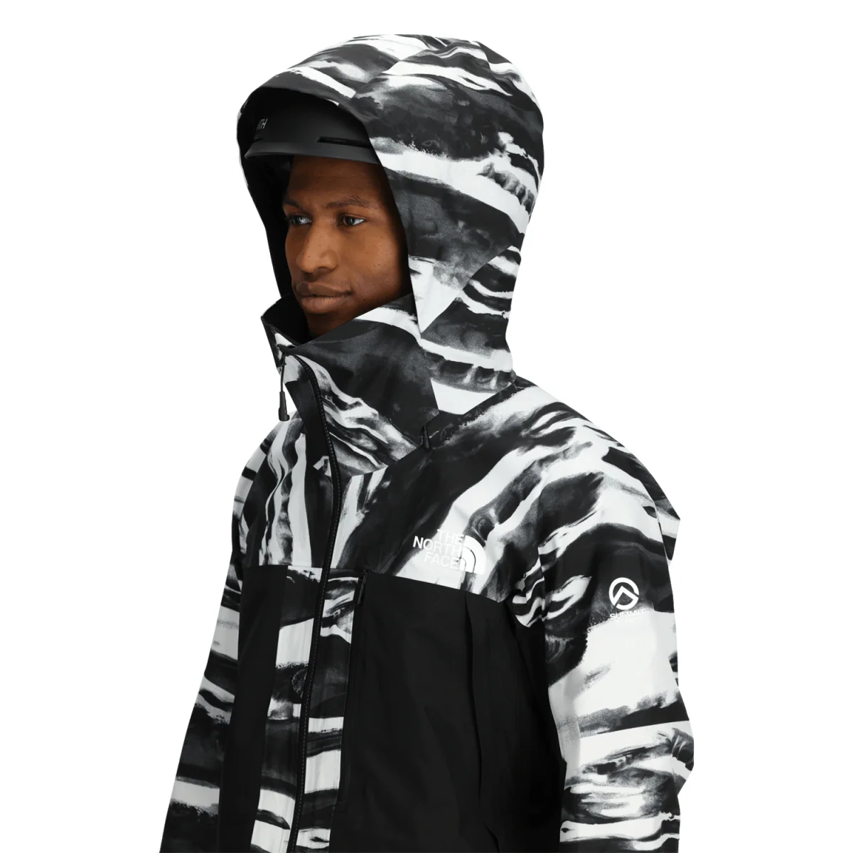 The North Face Men's Summit Verbier Gore-tex Jacket 2026 TNF Black Edge of Light Print/TNF Black - Image 3