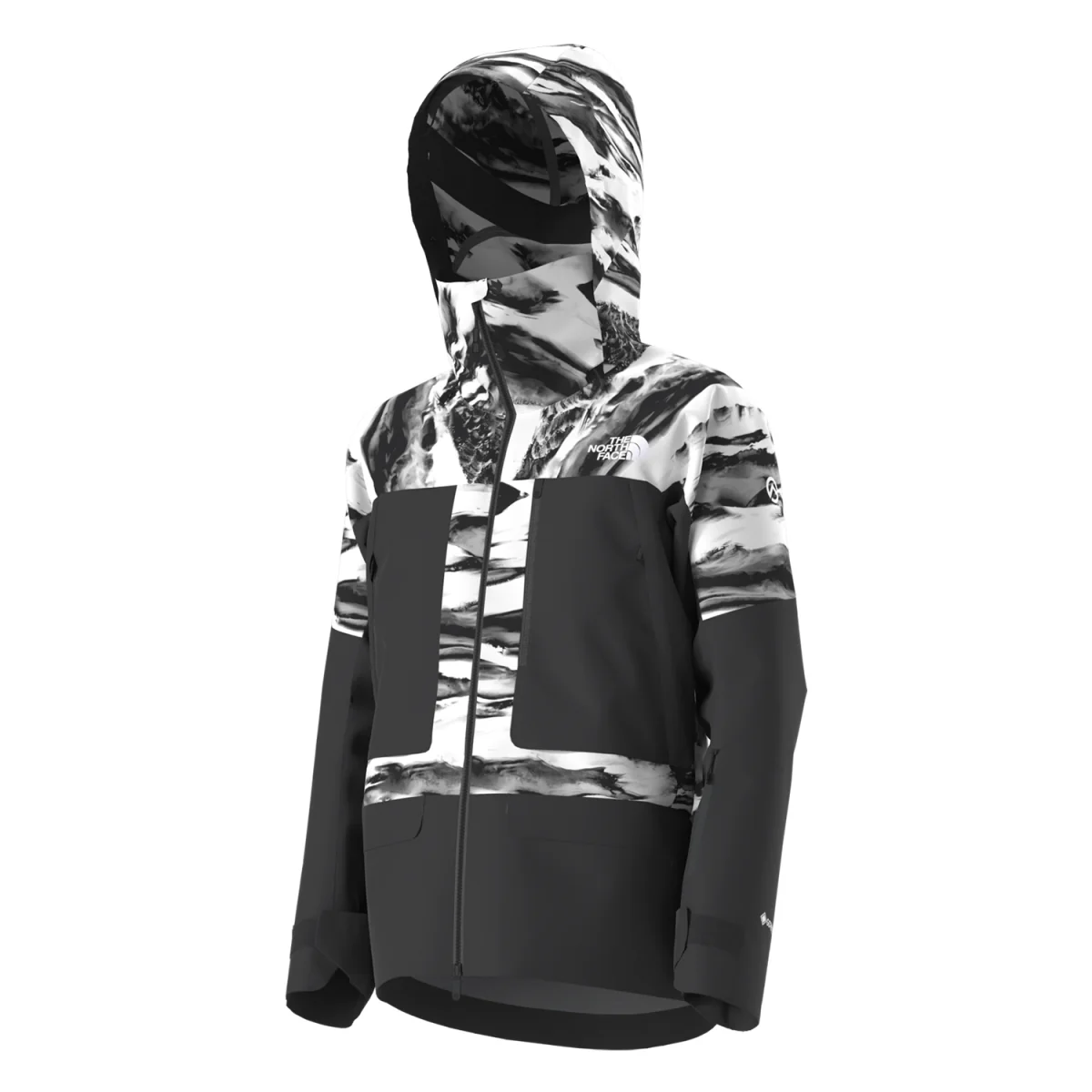 The North Face Men's Summit Verbier Gore-tex Jacket 2026 TNF Black Edge of Light Print/TNF Black - Image 5