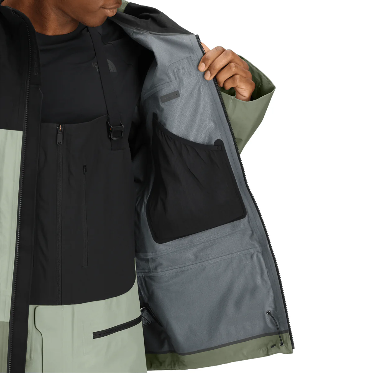 The North Face Men's Summit Verbier Gore-tex Jacket 2026 TNF Black/Slate Moss/Bark Mist - Image 6