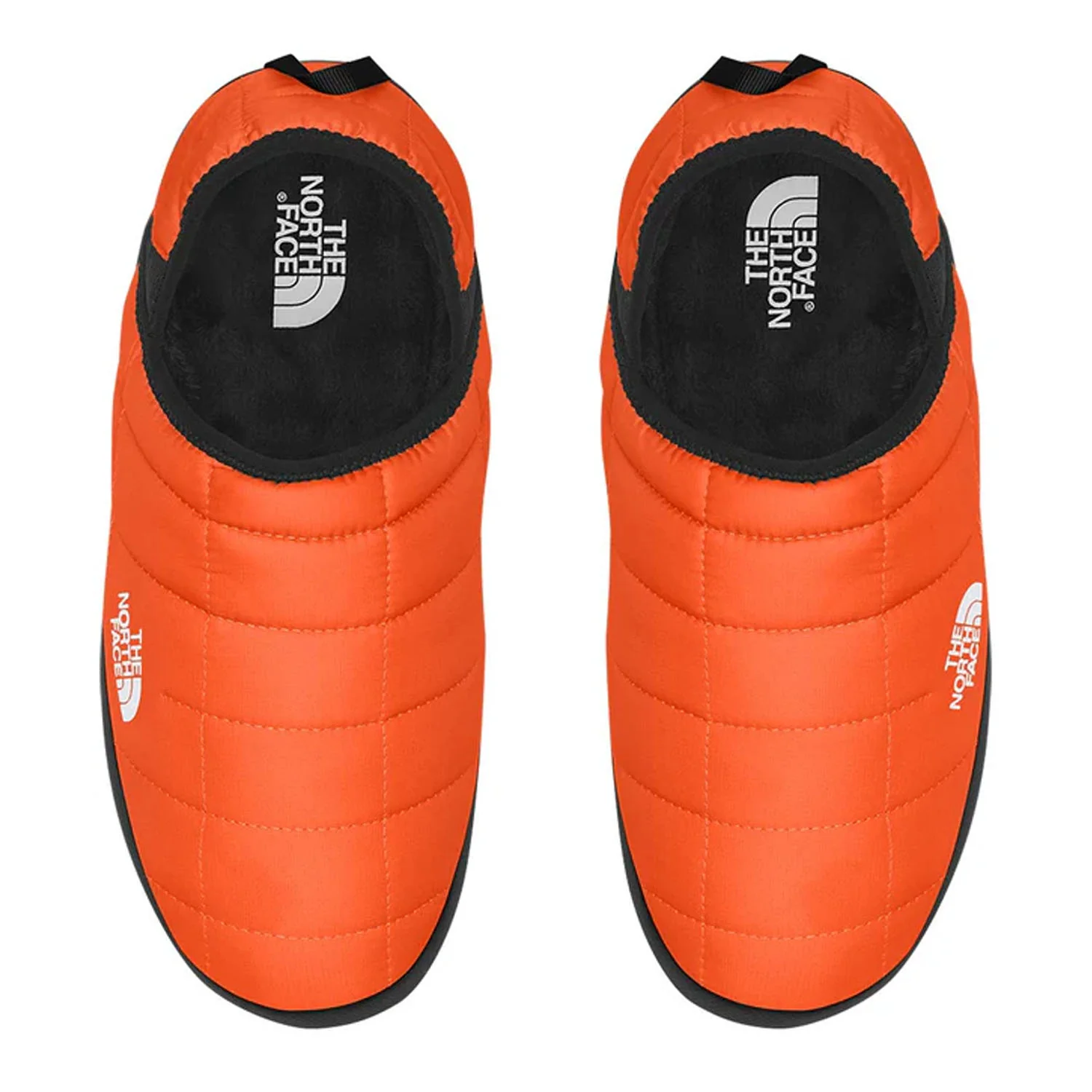 The North Face Men's ThermoBall Traction Mule V Bootie TNF Orange/TNF White - Image 3
