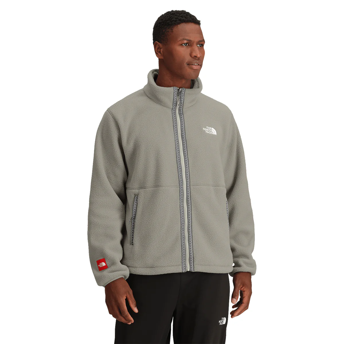 The North Face Men's TNF Fleeski Full Zip Jacket 2025 Clay Grey - Image 3