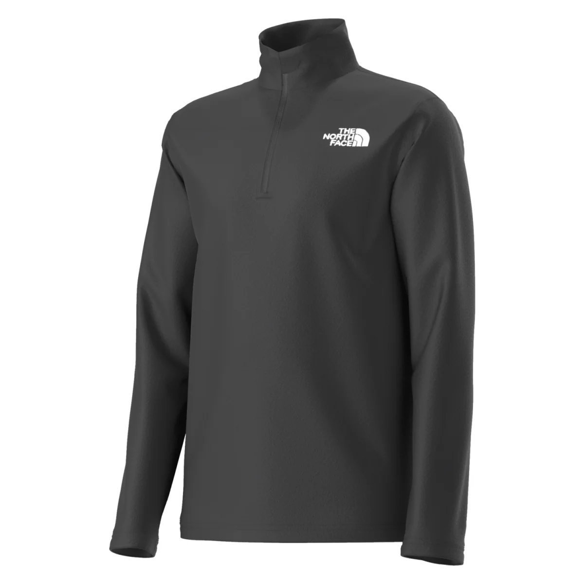The North Face Teen Glacier 1/4 Zip Pullover 2025 TNF Black - Image 2