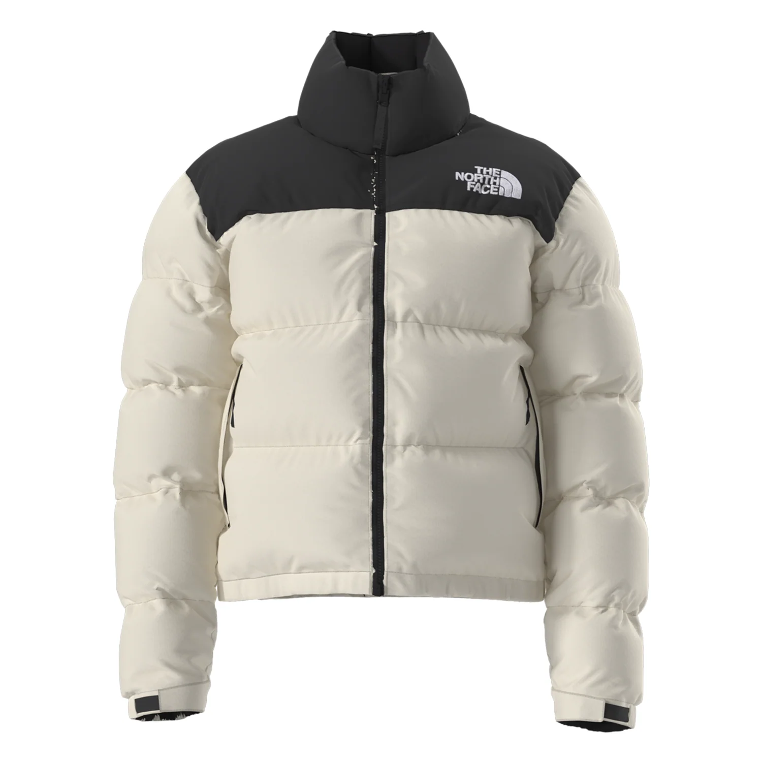 The North Face Women's 1996 Retro Nuptse Jacket 2026 White Dune/TNF Black-R - Image 4