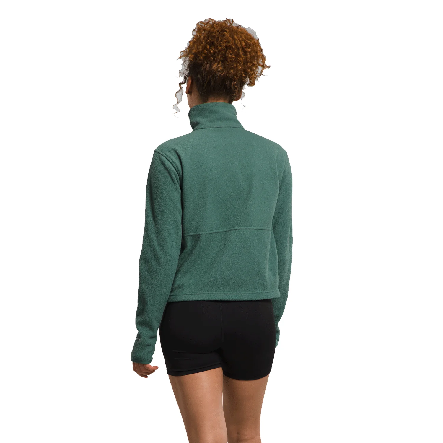The North Face Women's Alpine Polartec 100 ¼ Zip Cowl Neck Sweater 2024 Dark Sage - Image 2