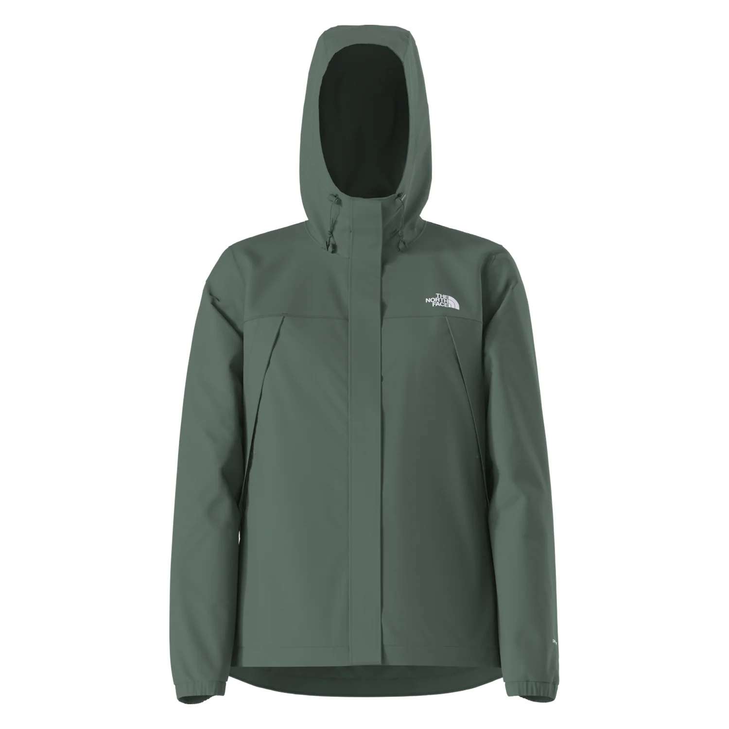 The North Face Women's Antora Rain Jacket Duck Green - Image 3