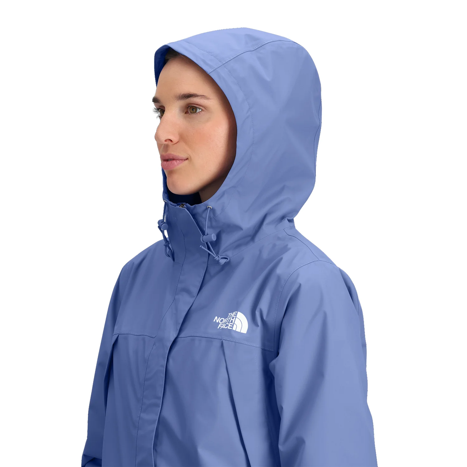 The North Face Women's Antora Rain Parka Jacket Virtual Blue - Image 3