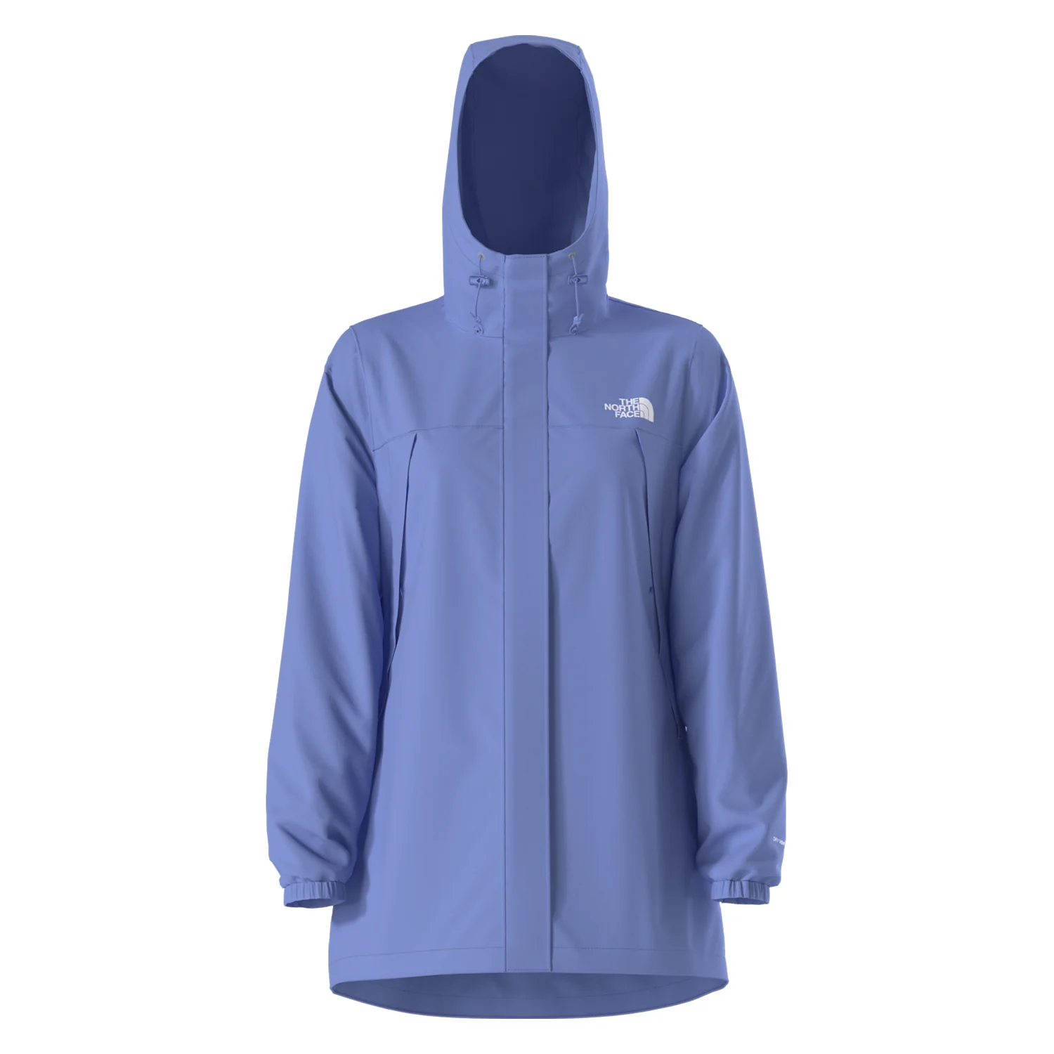 The North Face Women's Antora Rain Parka Jacket Virtual Blue - Image 5