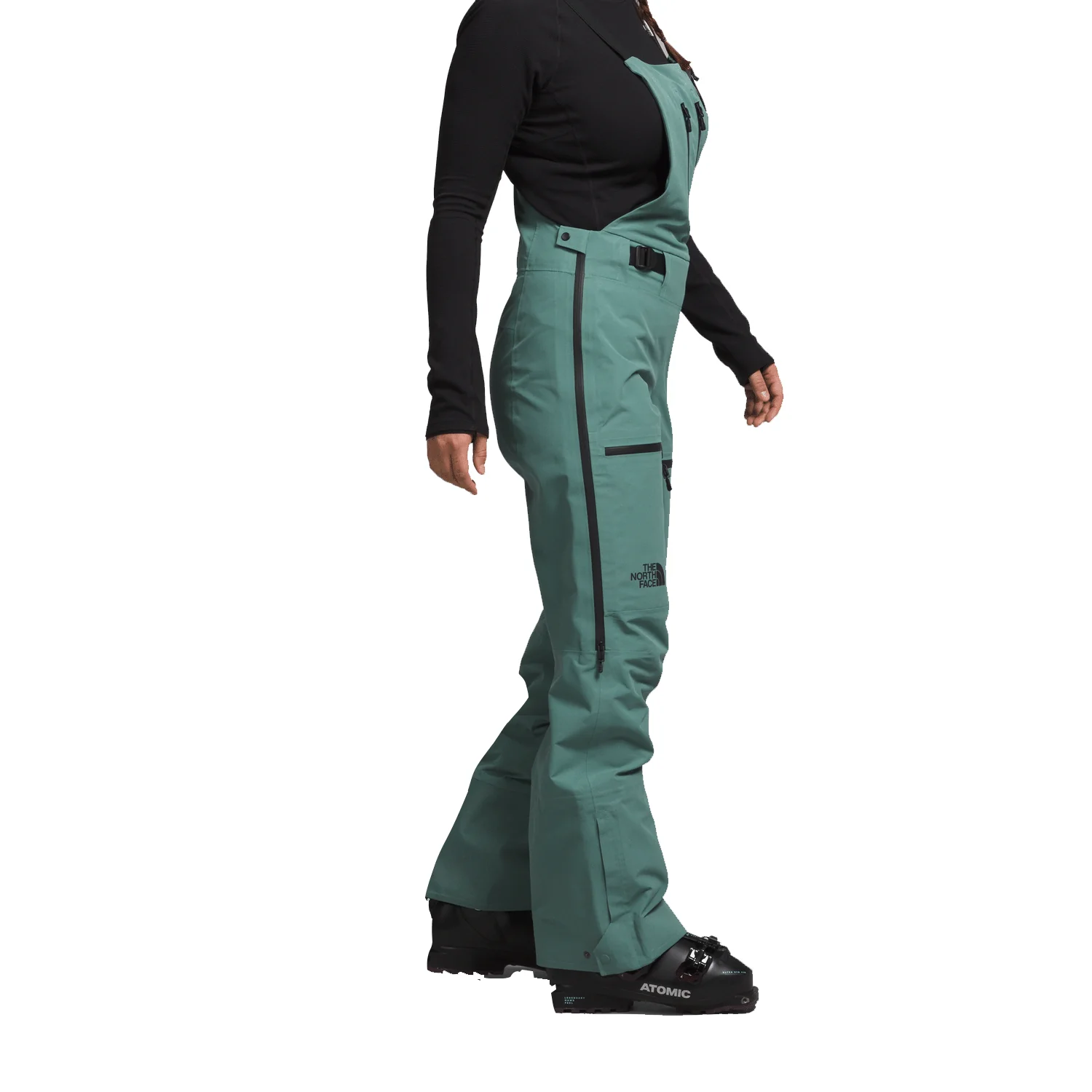 The North Face Women's Ceptor Bib 2024 Dark Sage - Image 2