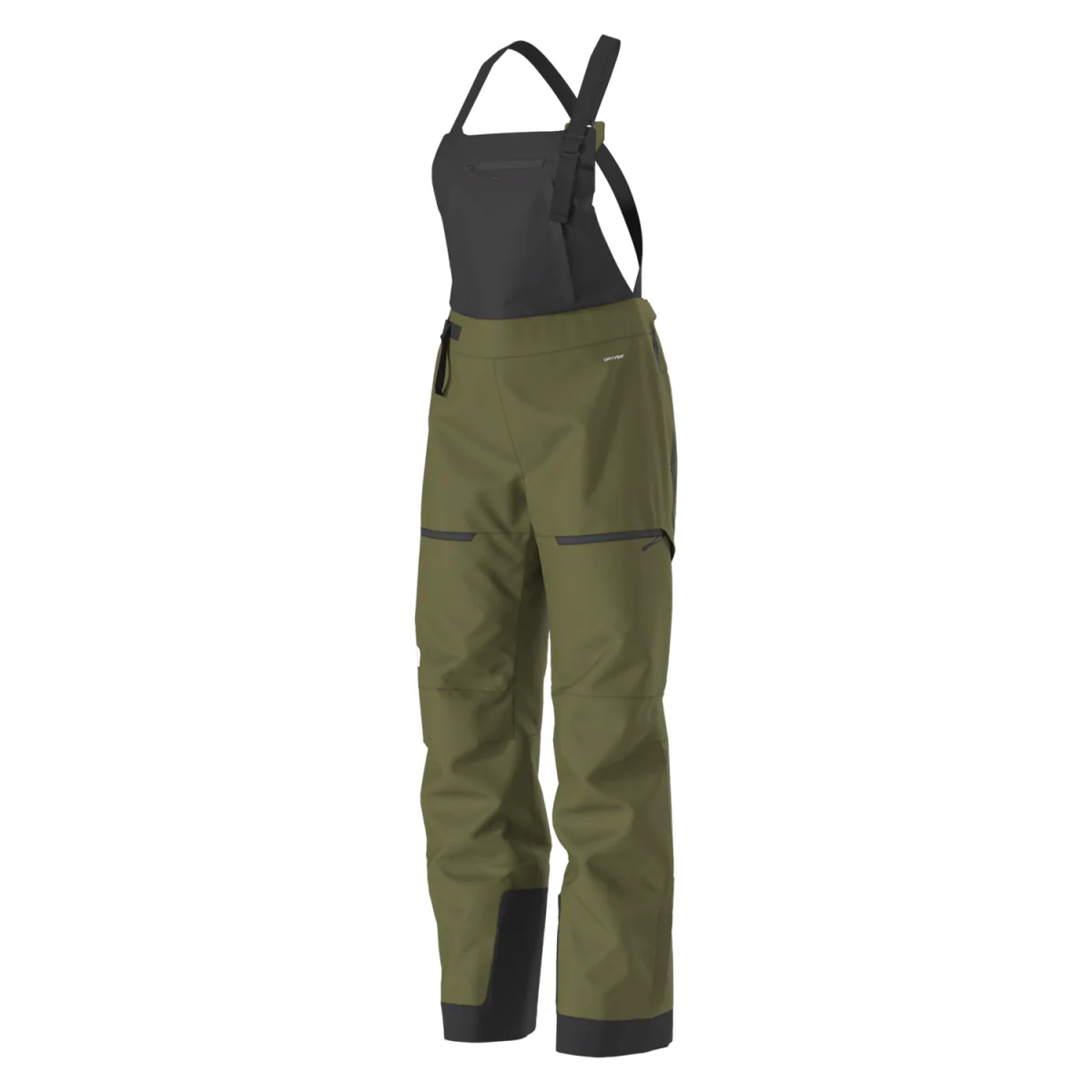 The North Face Women's Ceptor Bib 2025 Forest Olive/TNF Black - Image 2