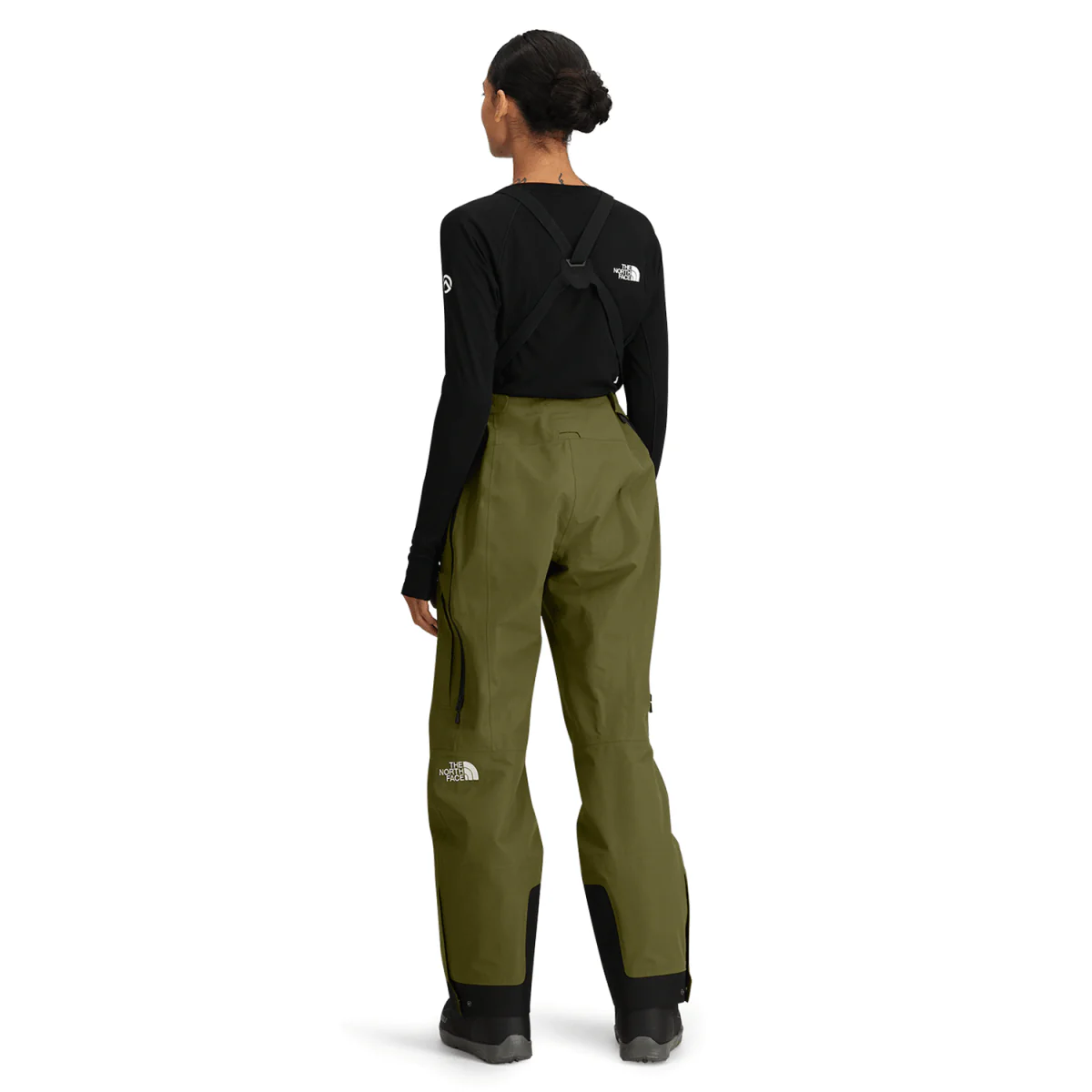 The North Face Women's Ceptor Bib 2025 Forest Olive/TNF Black - Image 5