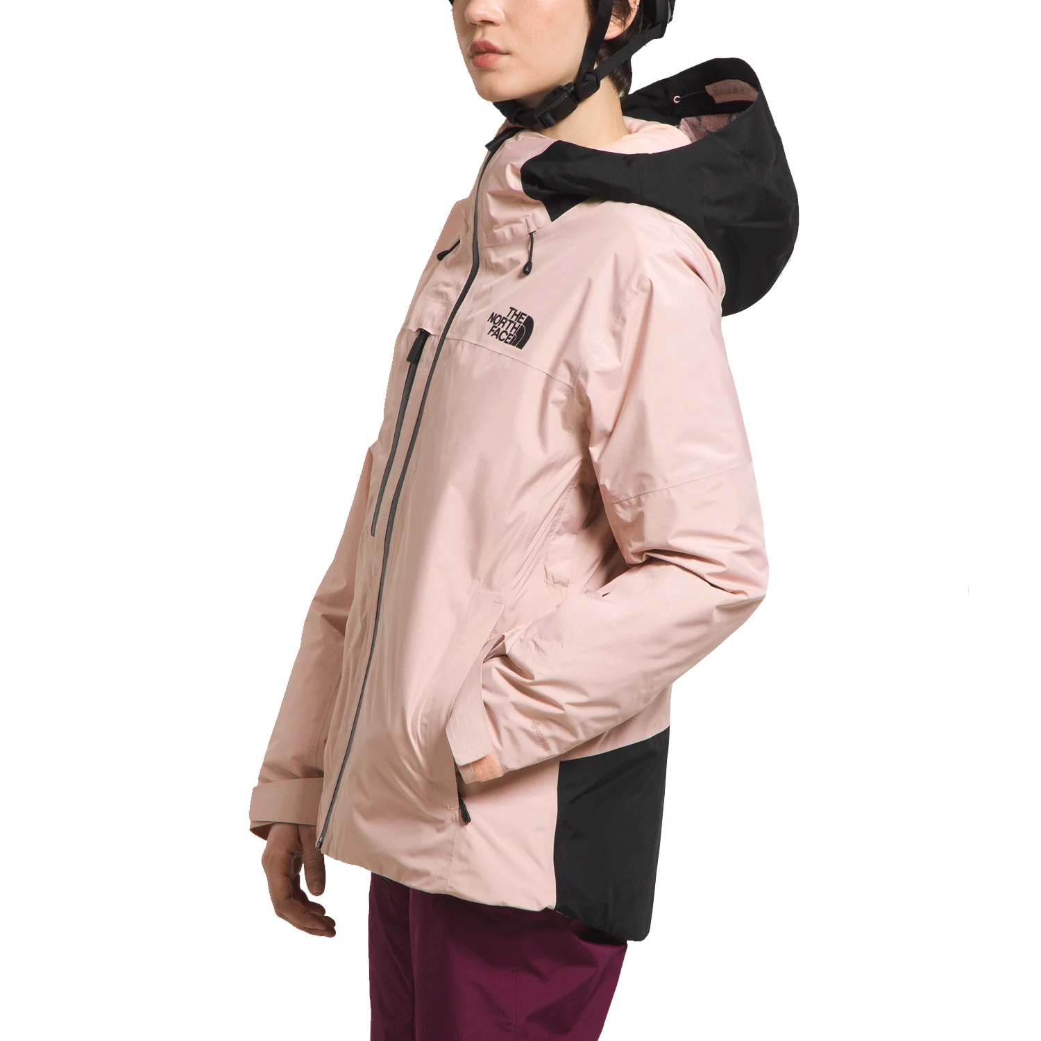 The North Face Women's Dawnstrike Gore-tex Insulated Jacket 2024 Pink Moss - Image 4