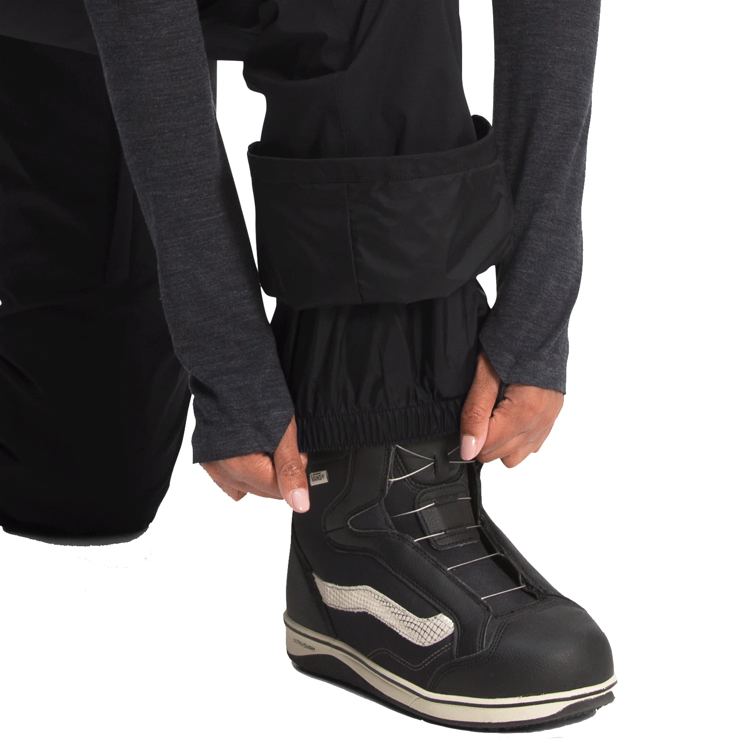 The North Face Women's Freedom Bib 2024 (Long) TNF Black - Image 4
