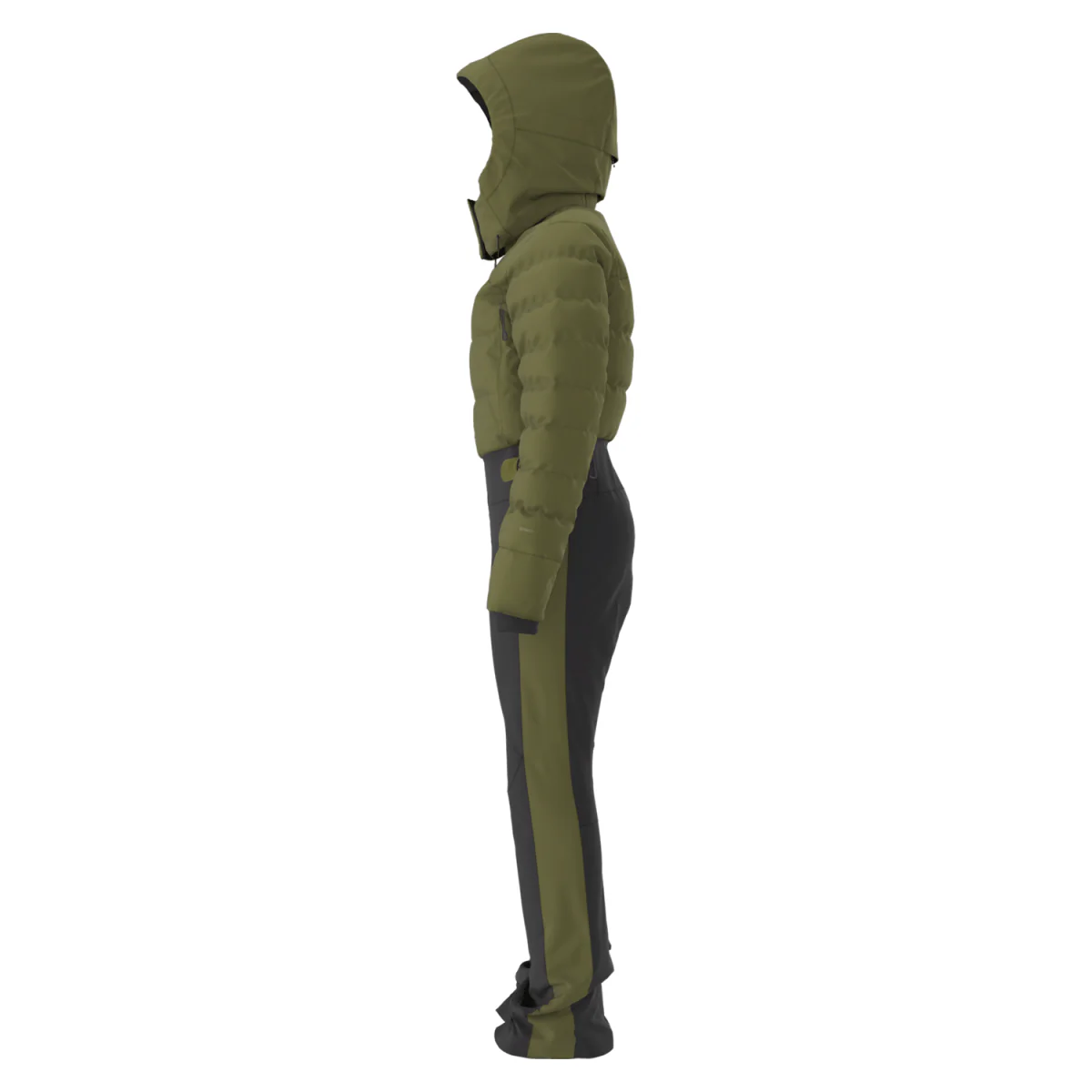The North Face Women's Off The Clock One-Piece 2025 Forest Olive/TNF Black - Image 3