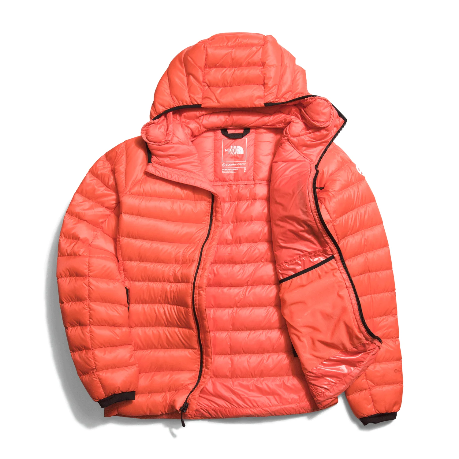 The North Face Women's Summit Series Breithorn Jacket 2024 Radiant Orange - Image 3