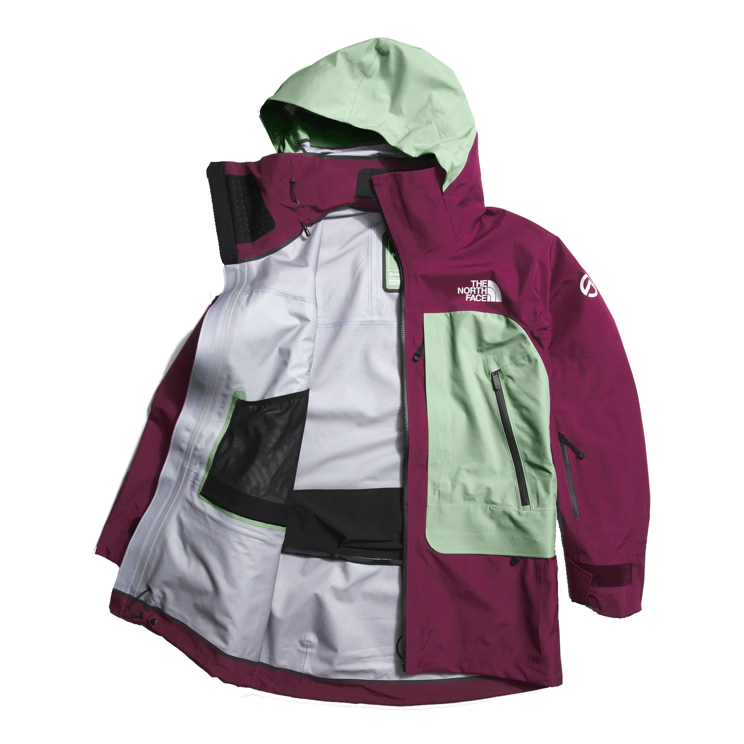 The North Face Women's Summit Series Verbier Gore-tex Jacket 2024 Boysenberry/Misty Sage - Image 2