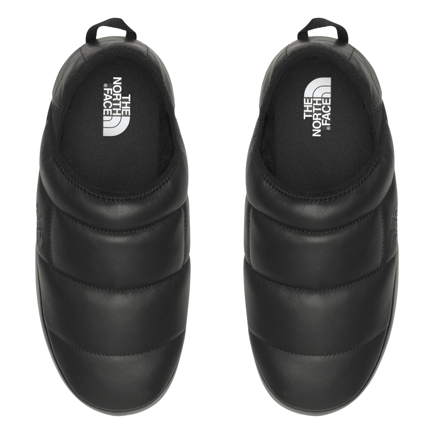 The North Face ThermoBall Traction Mule Leather Shoe TNF Black/TNF Black - Image 2